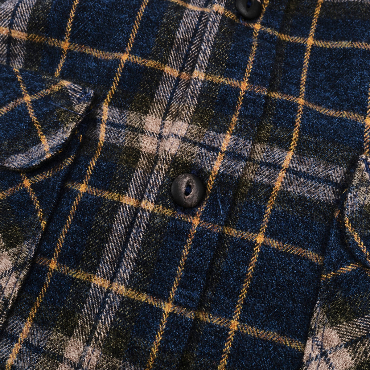 Freenote Cloth Jepson Flannel Shirt - River Blue Plaid