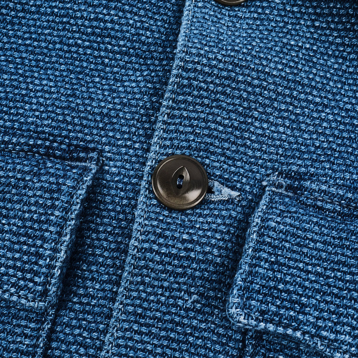 Freenote Cloth Midway CPO - Indigo Sashiko Two Year Wash