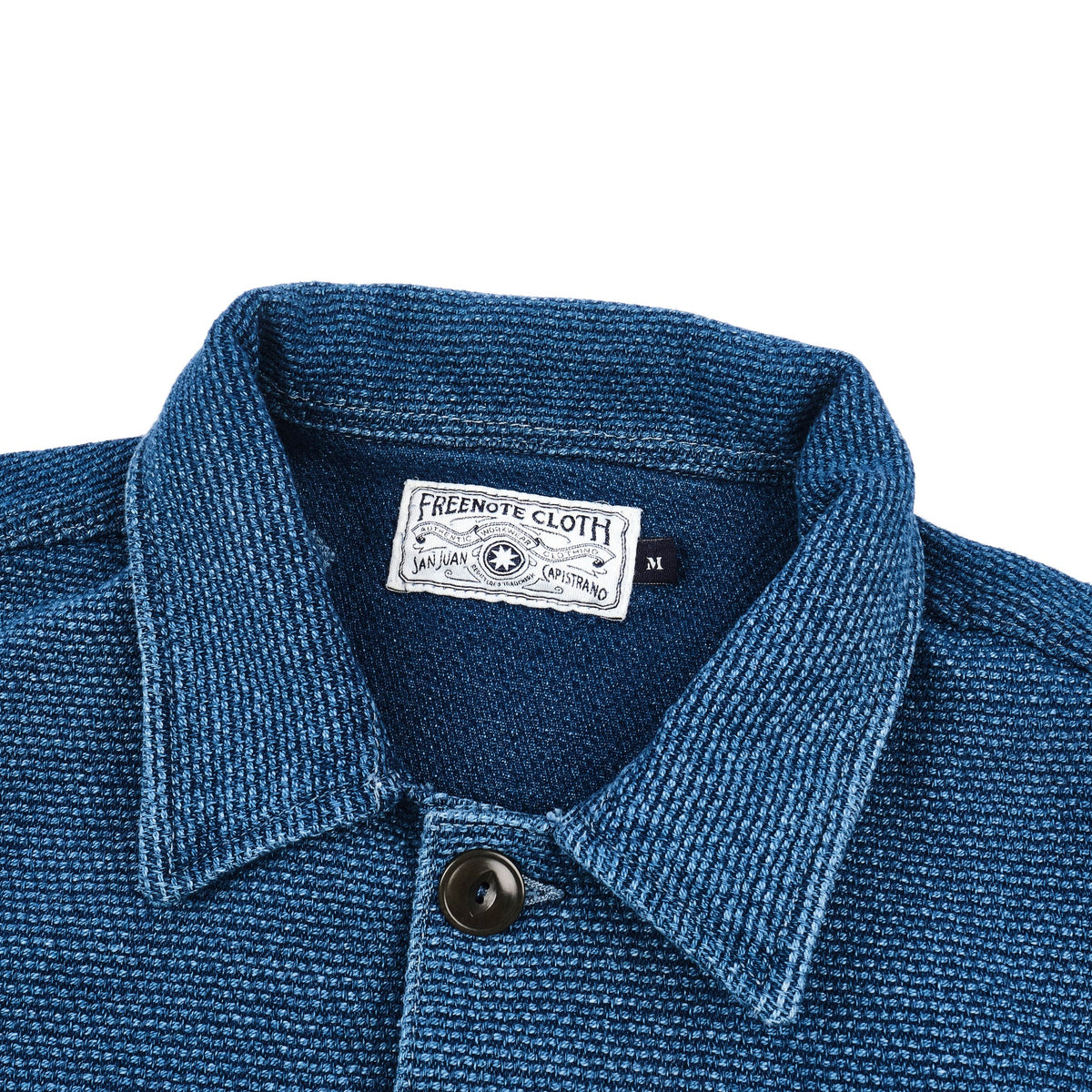 Freenote Cloth Midway CPO - Indigo Sashiko Two Year Wash