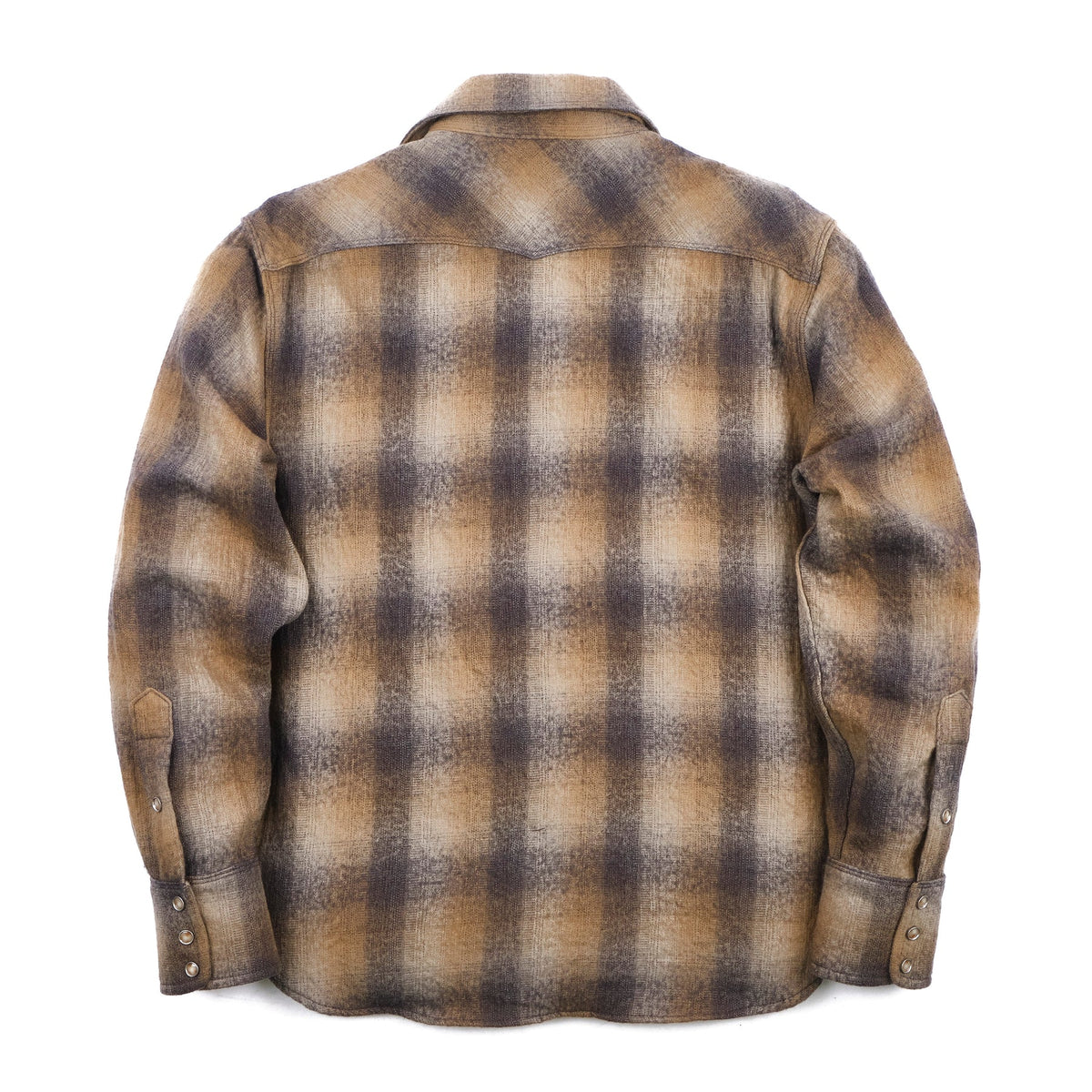 Freenote Cloth Western Scout - Brown Shadow Plaid