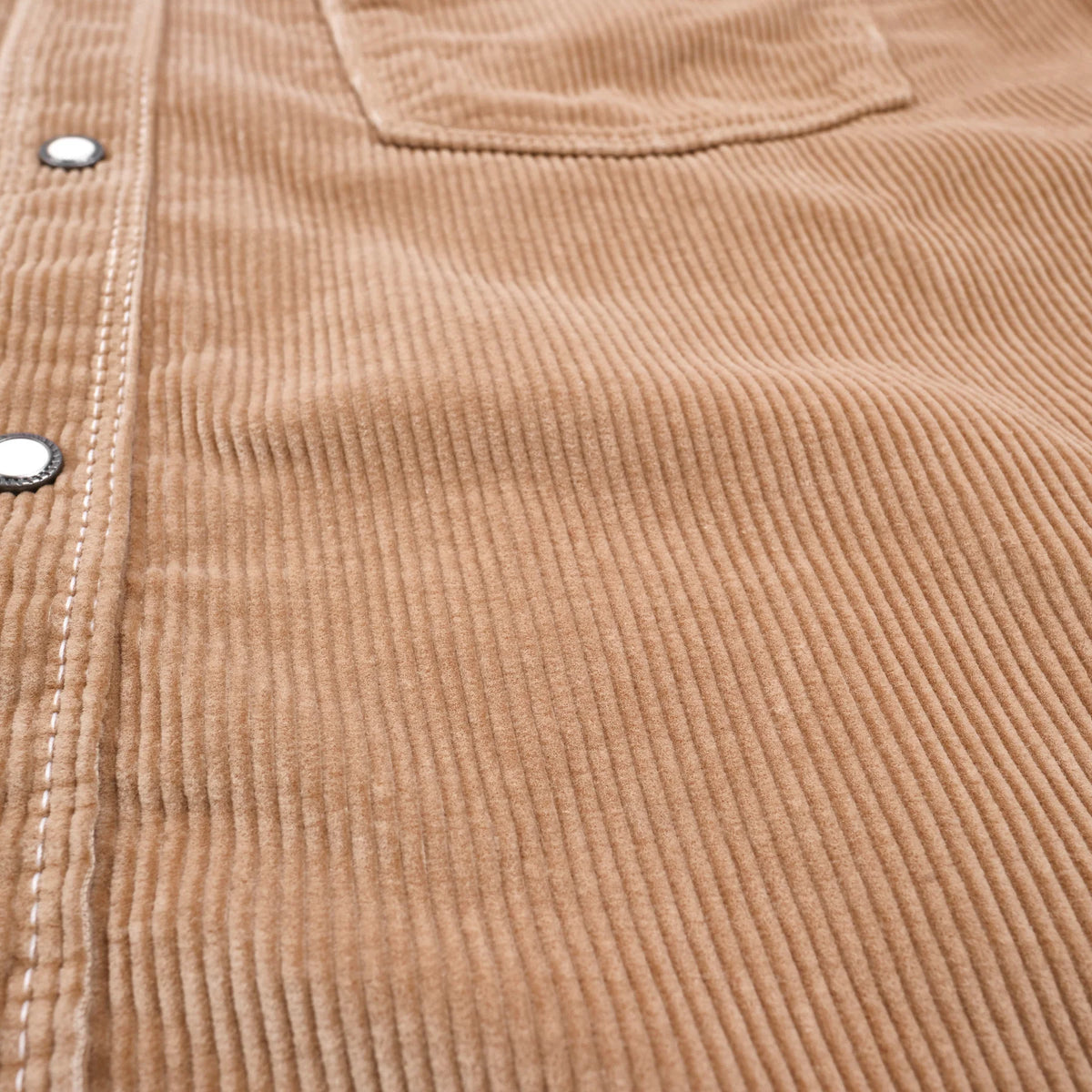 Freenote Cloth Calico Western Shirt - Tan Corduroy