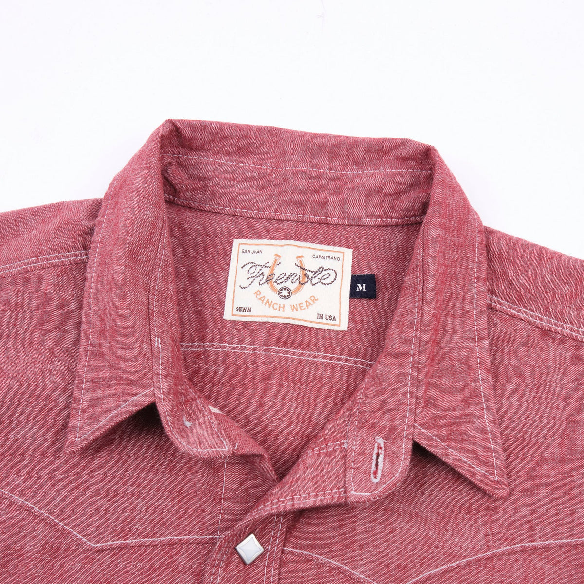 Freenote Cloth Calico Western Shirt - Dusty Red – Guilty Party