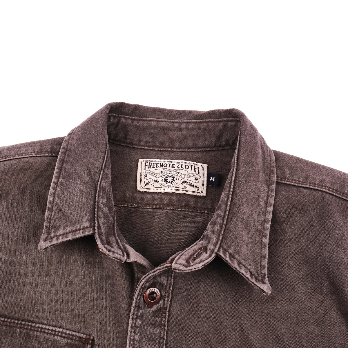 Freenote Cloth Utility Shirt - Chocolate