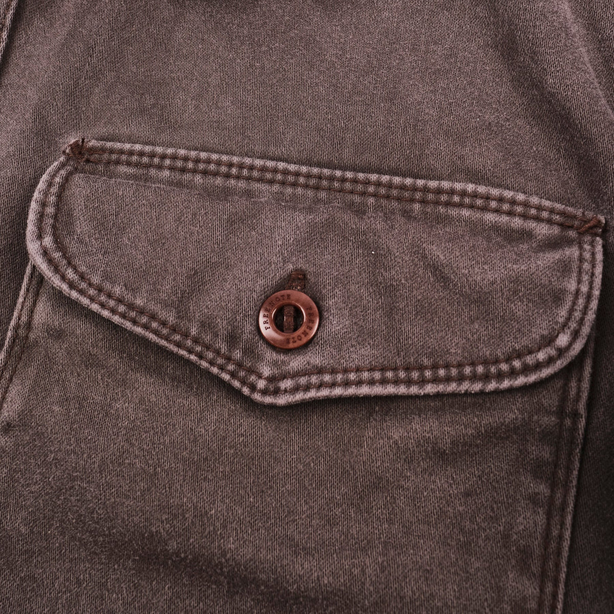 Freenote Cloth Utility Shirt - Chocolate