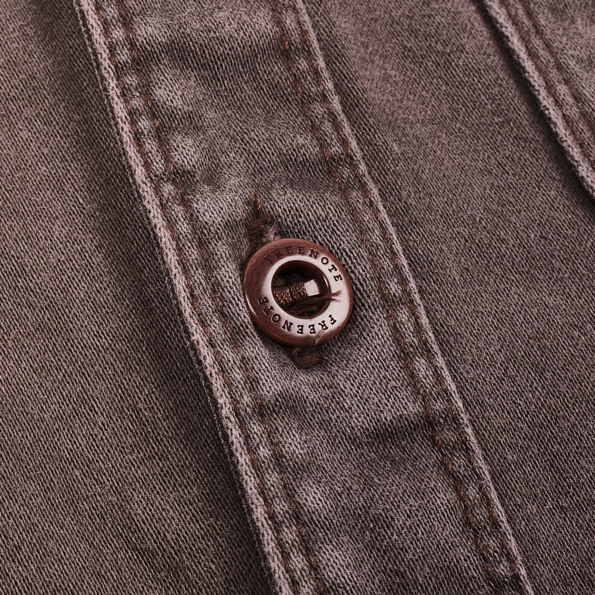 Freenote Cloth Utility Shirt - Chocolate