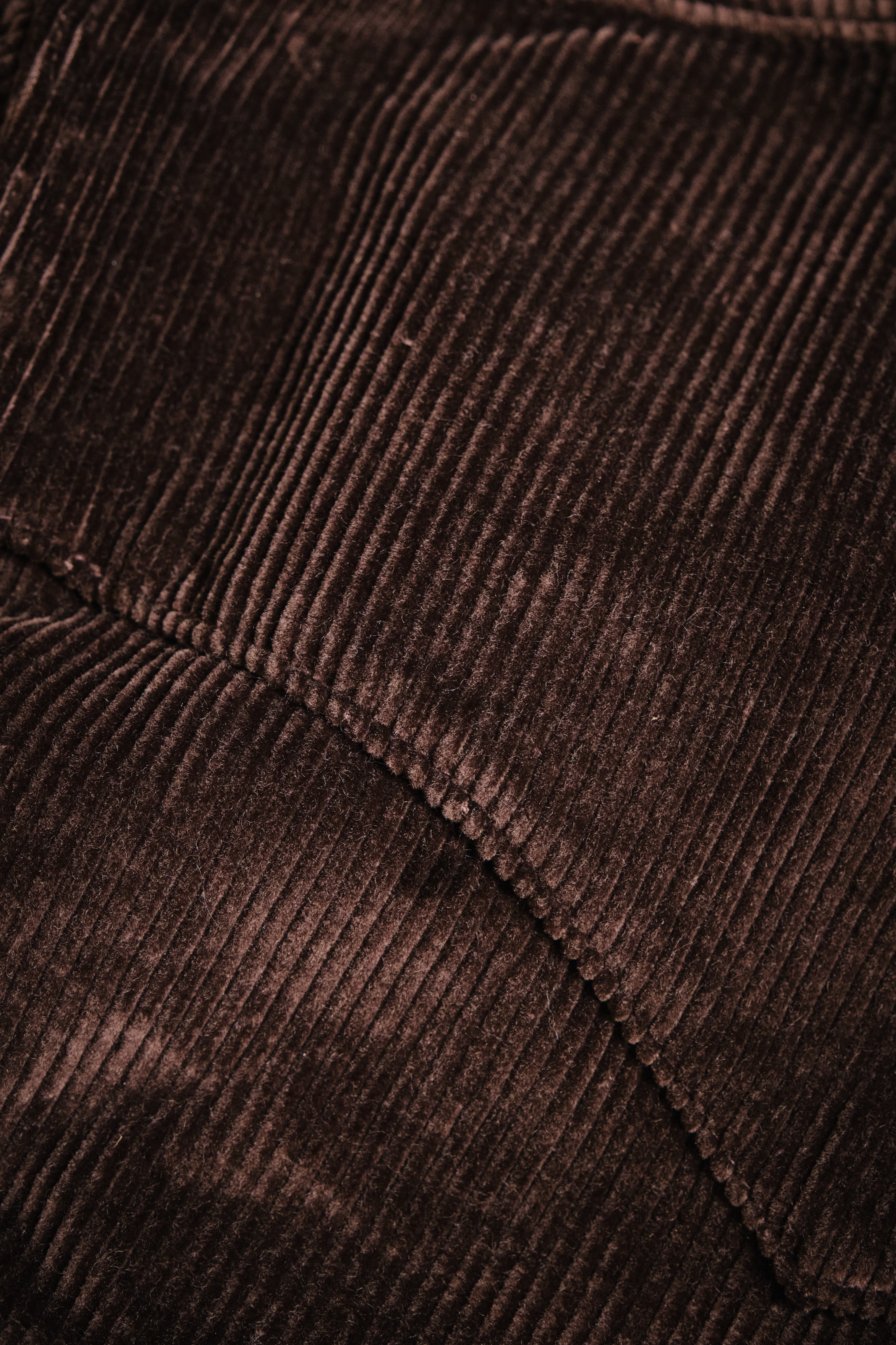 Freenote Cloth Calico Western Shirt - Espresso Corduroy