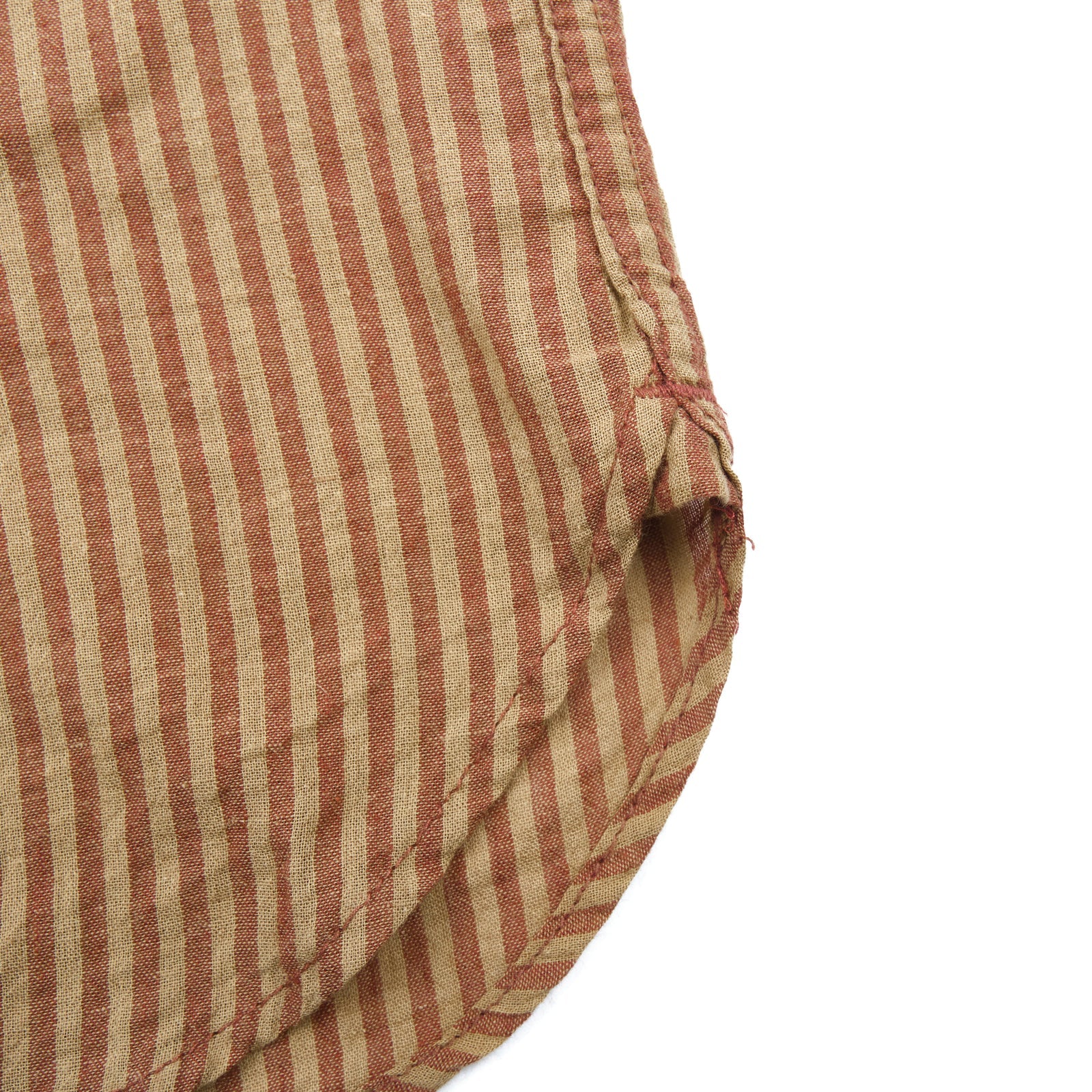 Freenote Cloth Dayton Shirt - Terracotta Stripe
