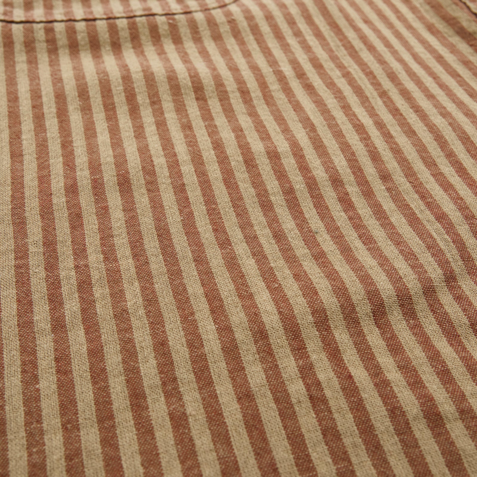 Freenote Cloth Dayton Shirt - Terracotta Stripe
