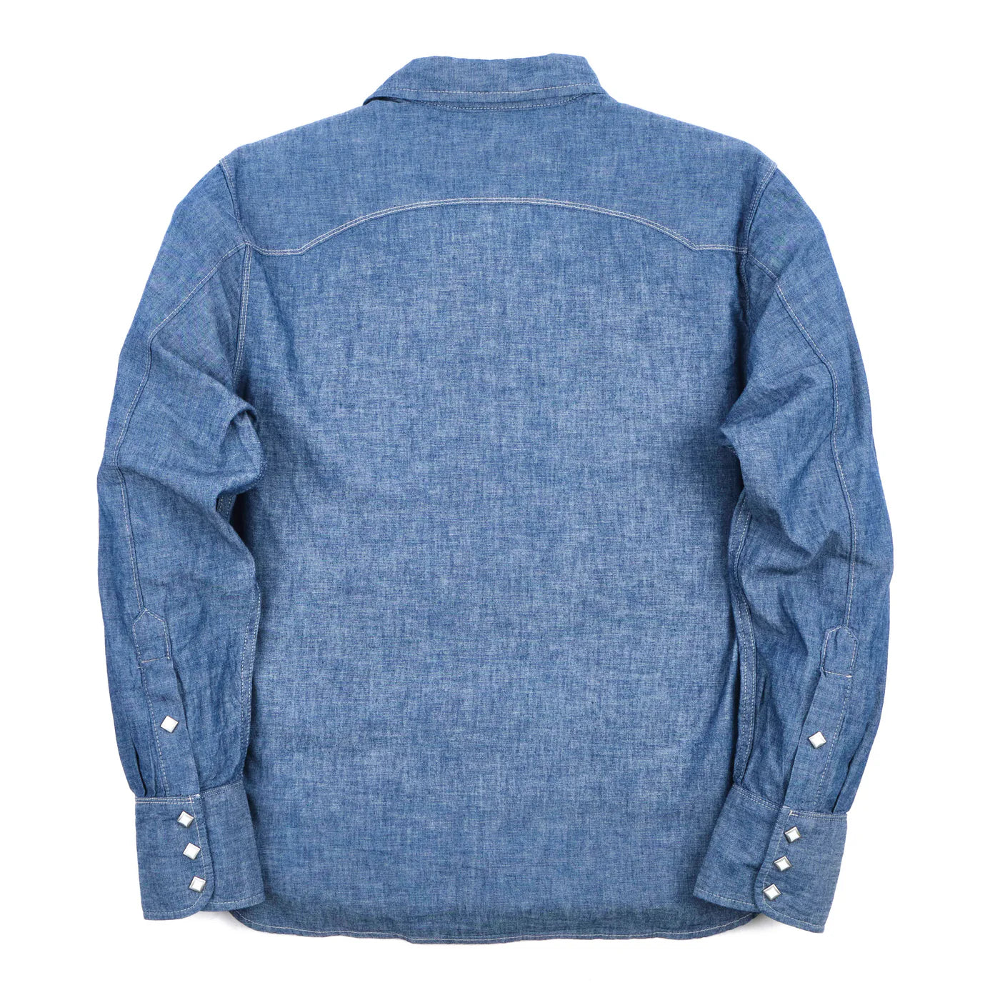 Freenote Cloth Calico Western Shirt - Dusty Blue