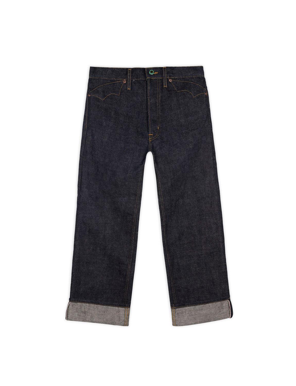 Brain Dead Type 00 15.5oz Slub Denim - Indigo - Guilty Party