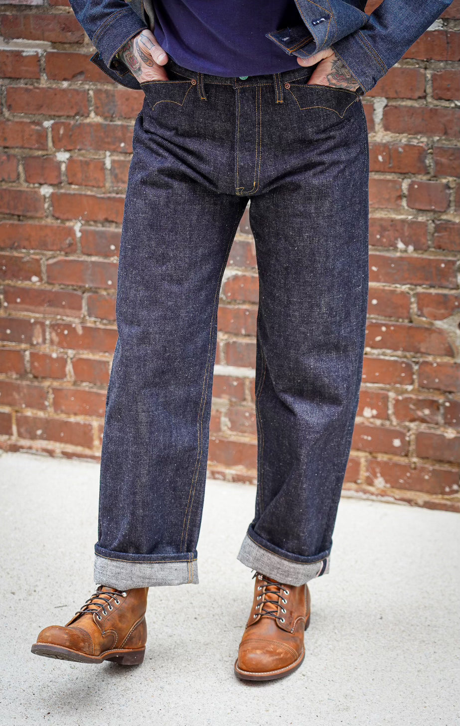 Brain Dead Type 00 15.5oz Slub Denim - Indigo - Guilty Party
