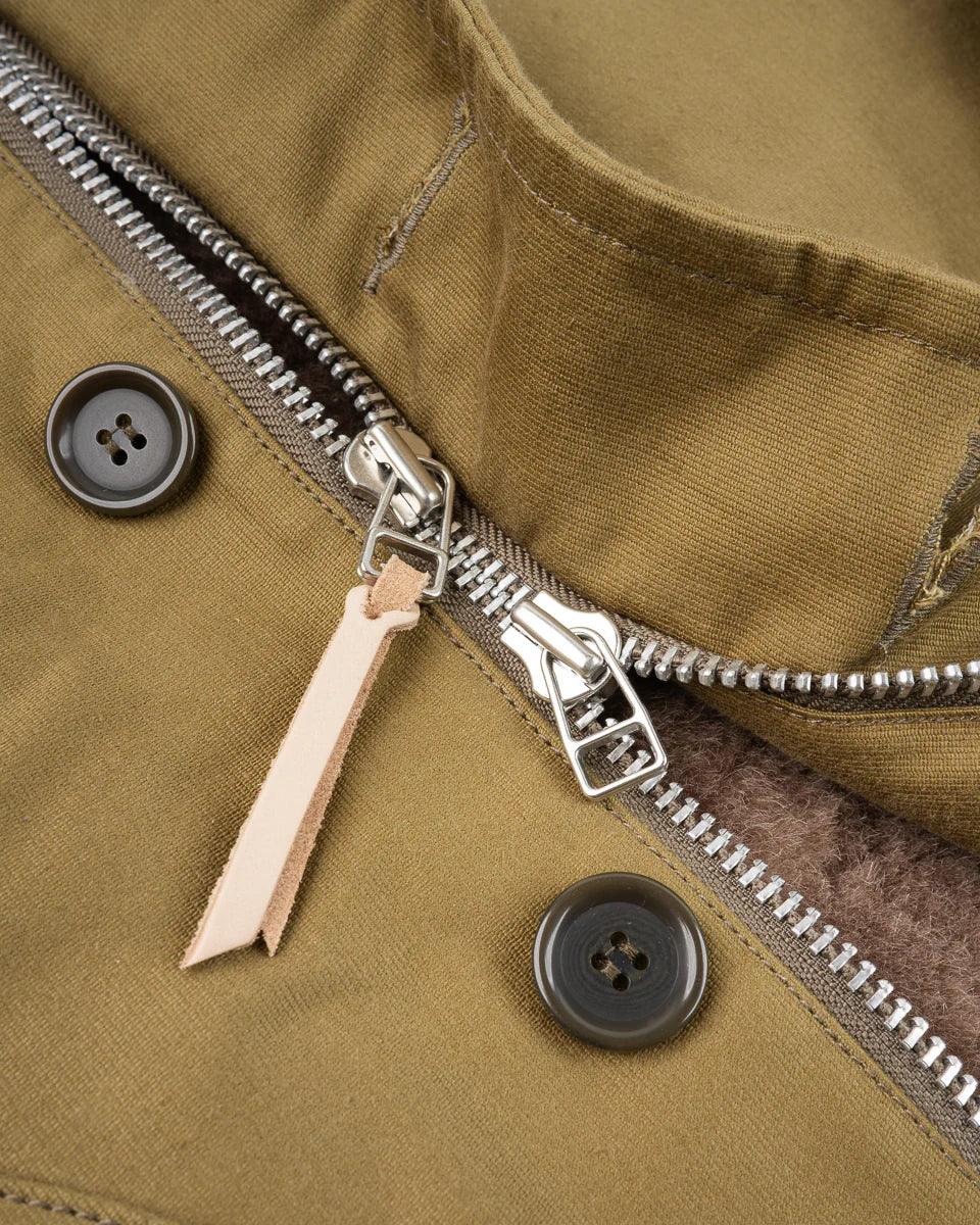 Iron Heart IHM-35-KHA Whipcord N1 Deck Jacket - Khaki