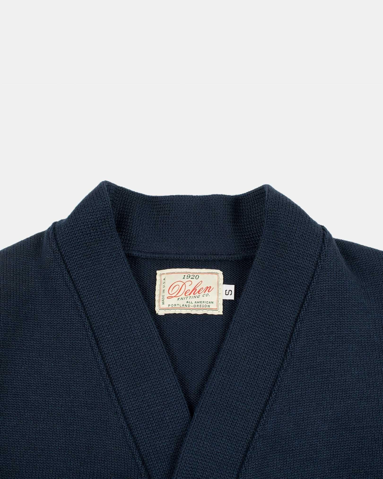 Dehen 1920 Classic Cardigan - Dark Navy - Guilty Party