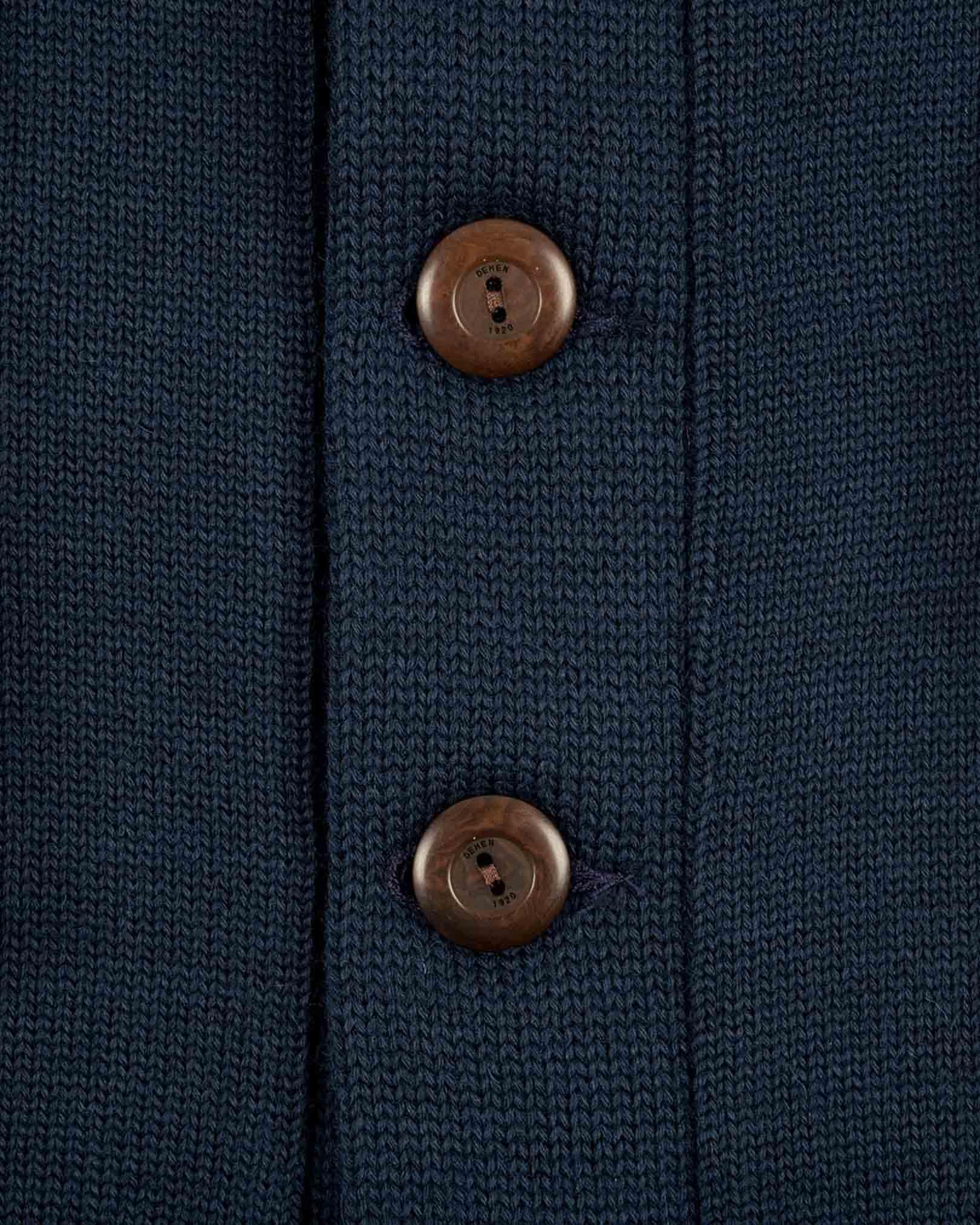 Dehen 1920 Classic Cardigan - Dark Navy - Guilty Party