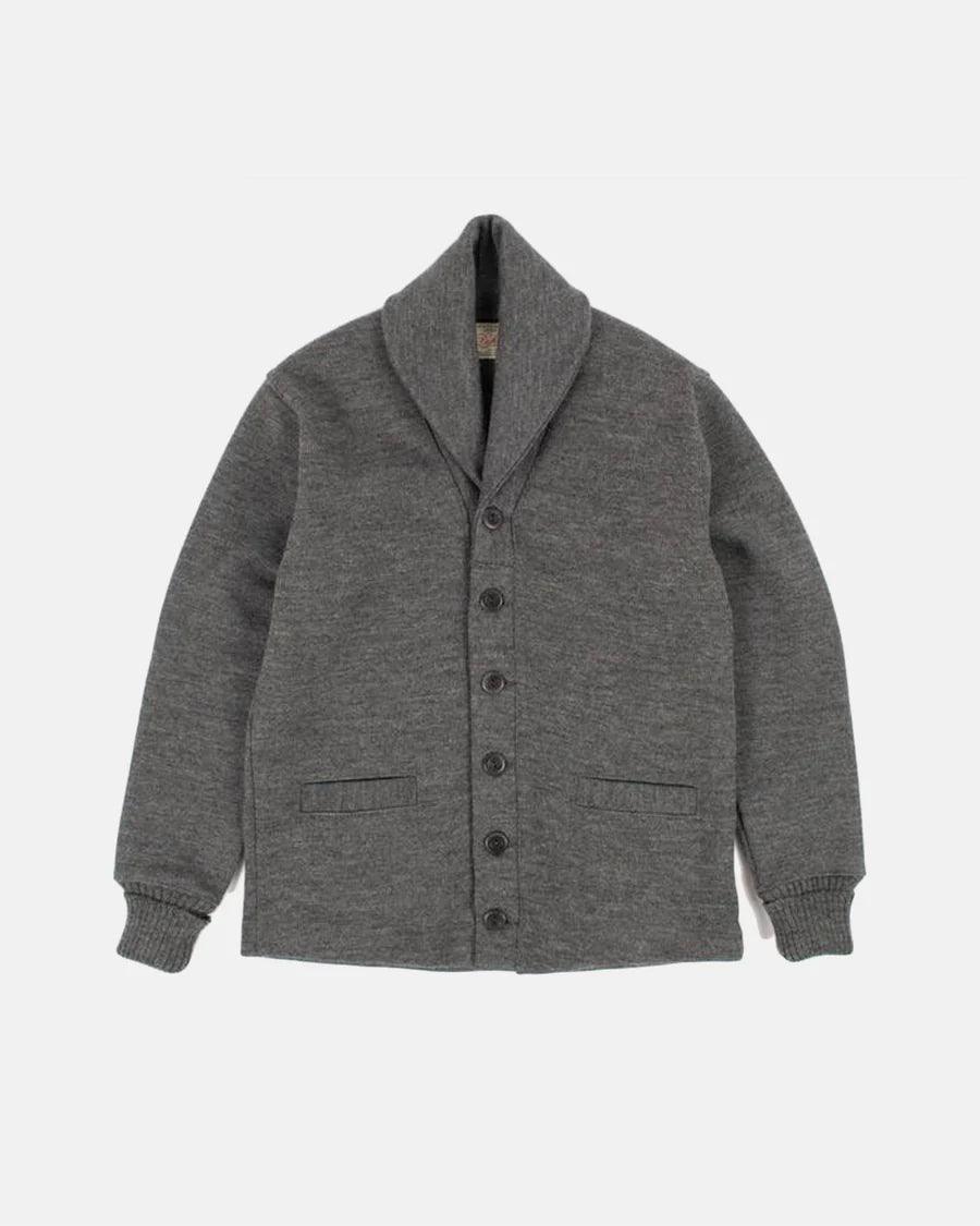 Shawl Sweater Coat - Charcoal - Guilty Party