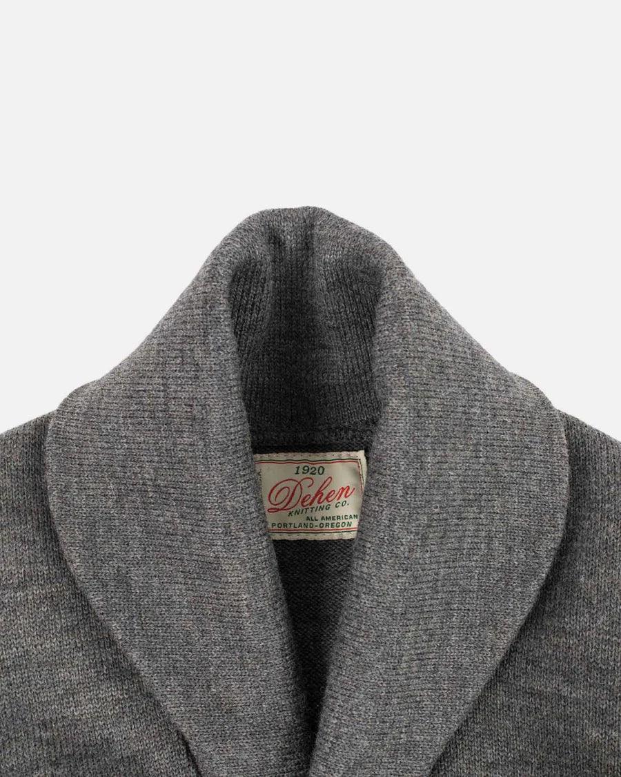 Shawl Sweater Coat - Charcoal - Guilty Party
