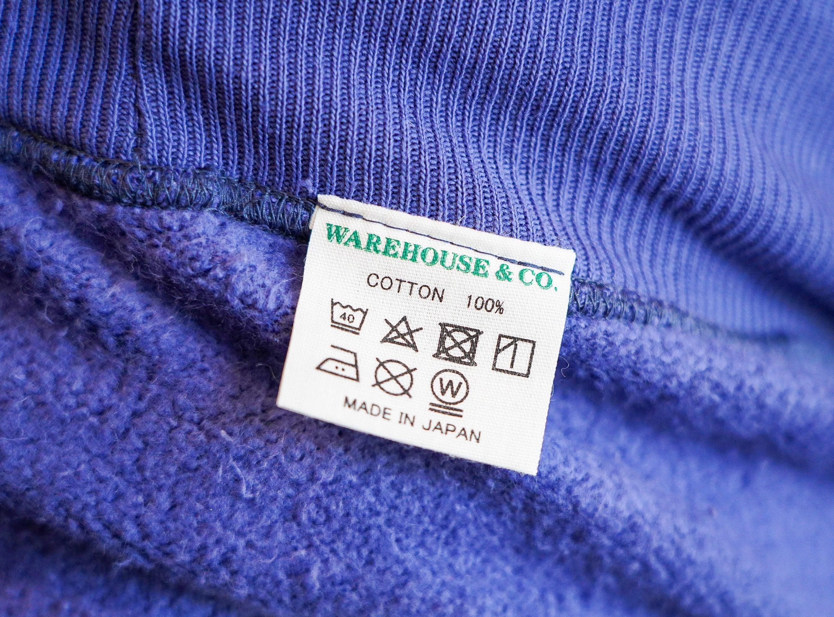 Lot 261 - Four Needle Raglan Crew Neck Sweatshirt - Blue - Guilty Party