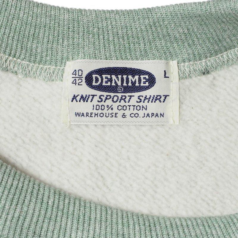 Denime Lot 268 - 88/12 V Gusset Crewneck Sweatshirt - Green - Guilty Party