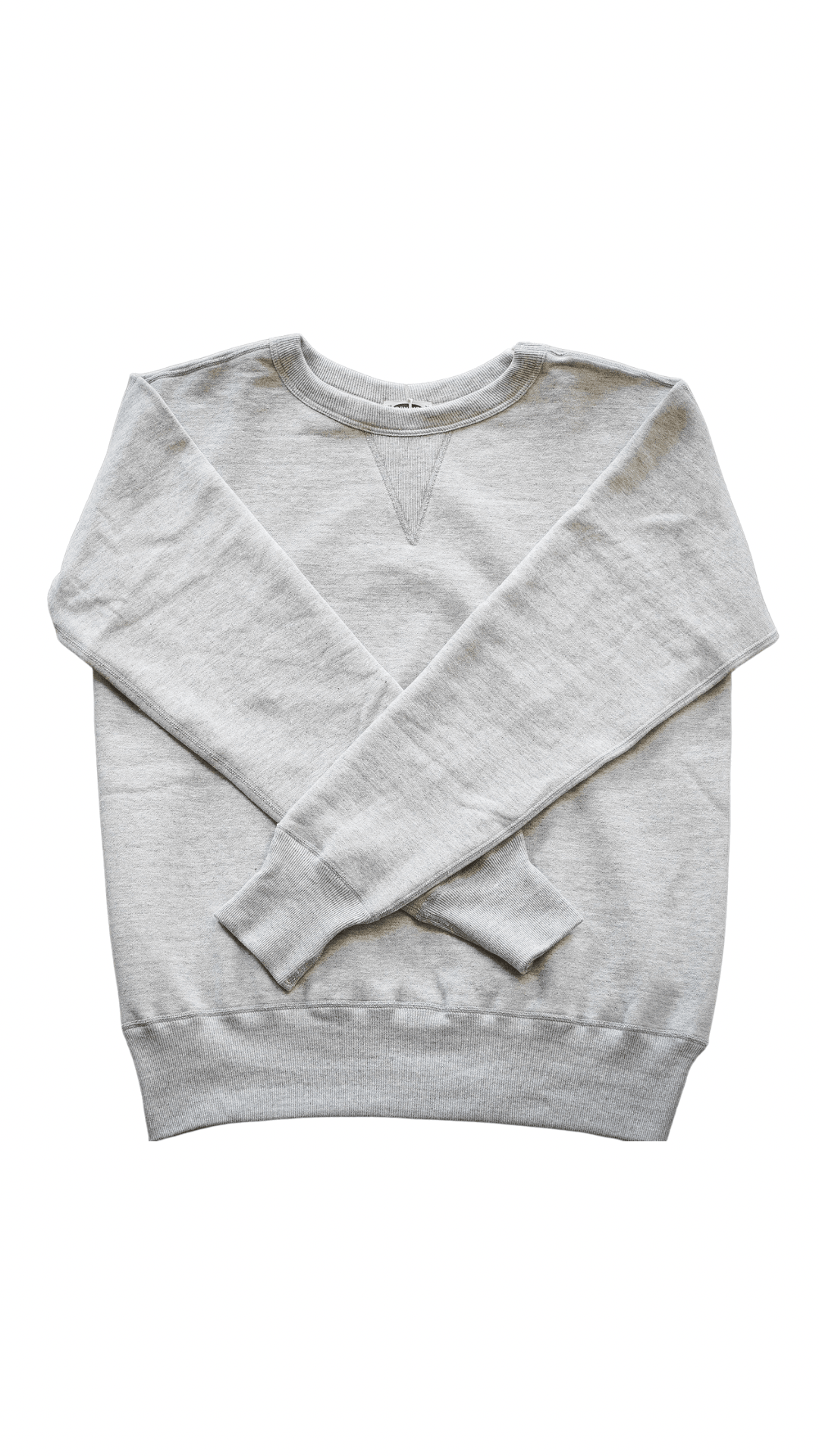 Denime Lot 268 - 88/12 V Gusset Crewneck Sweatshirt - Grey - Guilty Party