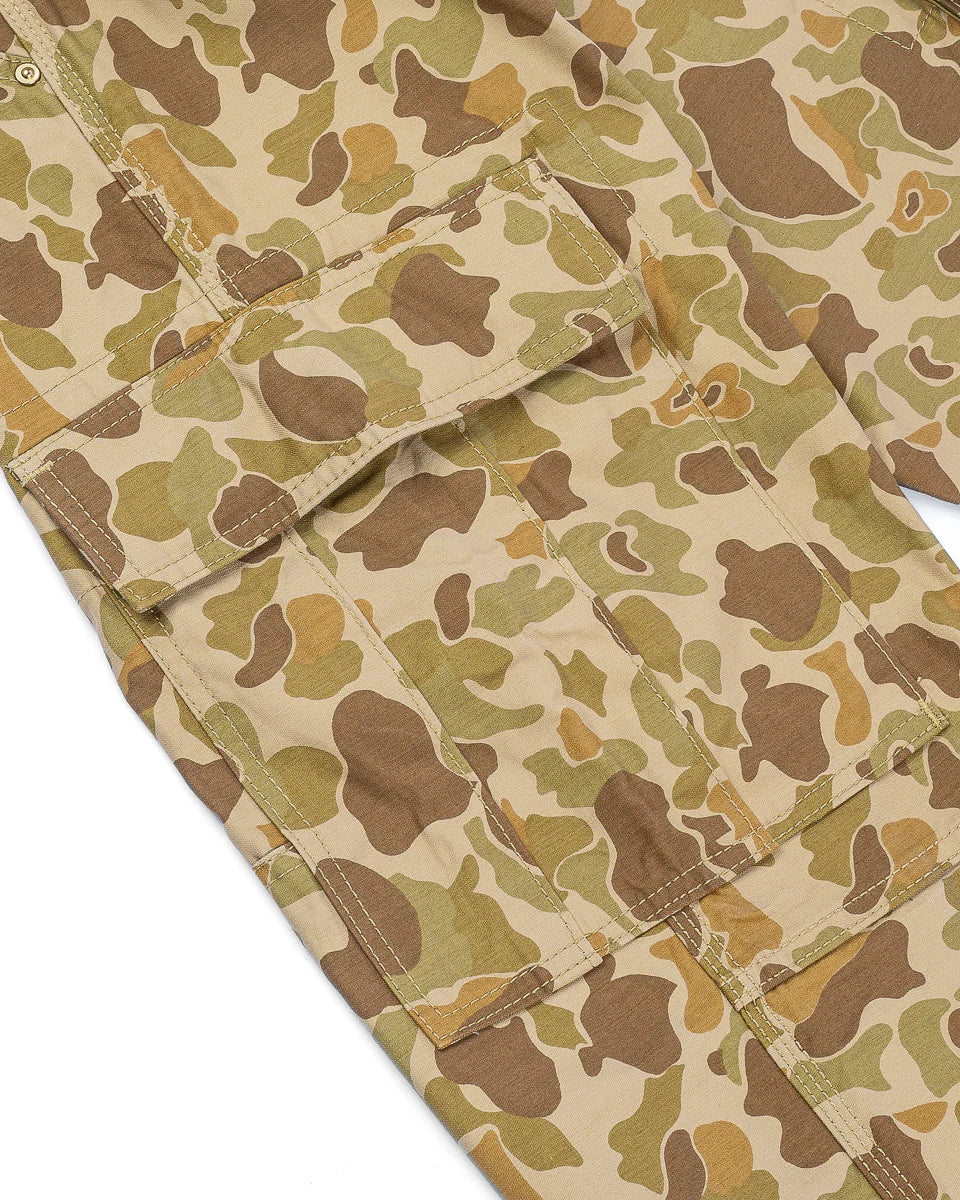 Iron Heart IH-737-DHC 10oz Sateen Camouflage Cargo Pants - Duck Hunter