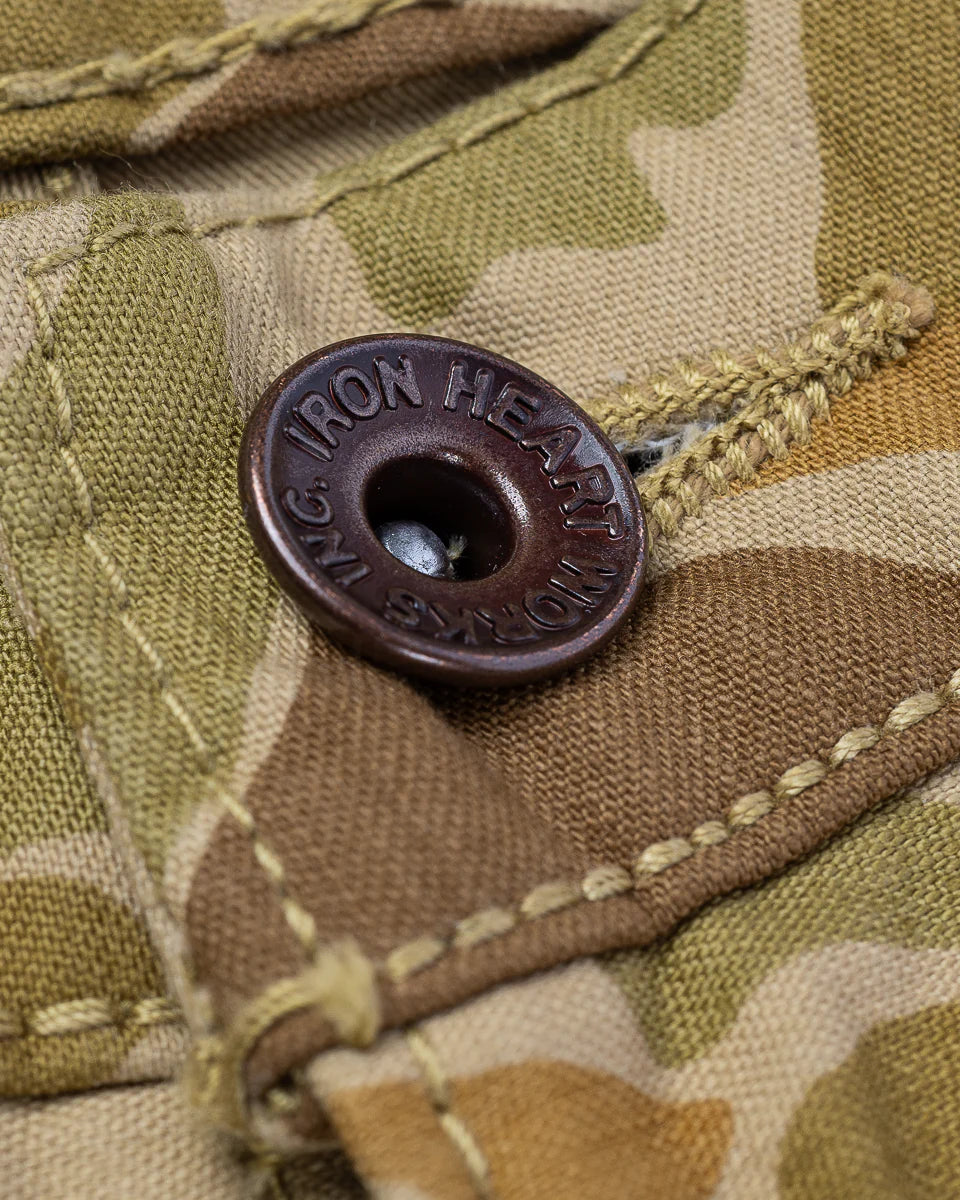 Iron Heart IH-737-DHC 10oz Sateen Camouflage Cargo Pants - Duck Hunter