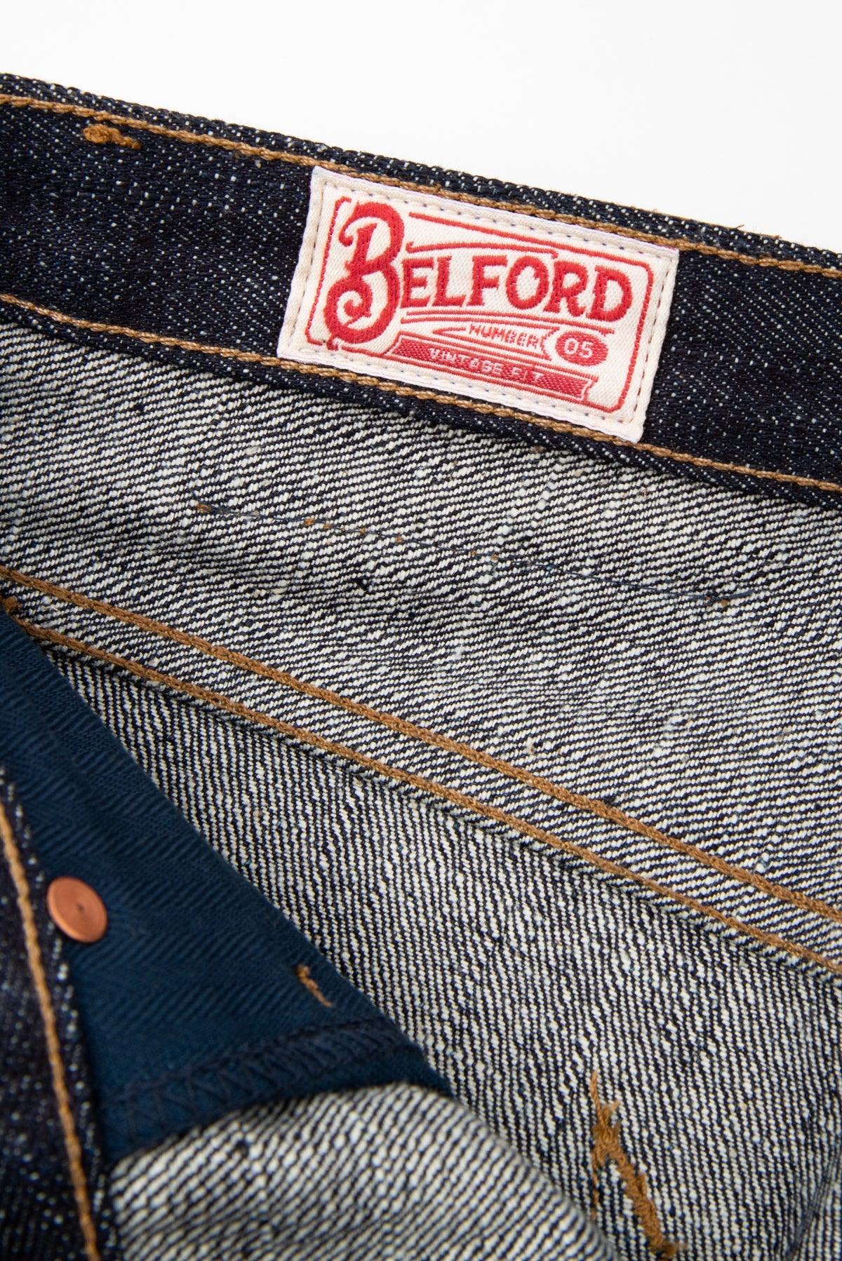 Freenote Cloth Belford Straight Cut - 17oz Indigo Slub Selvedge Denim - Guilty Party