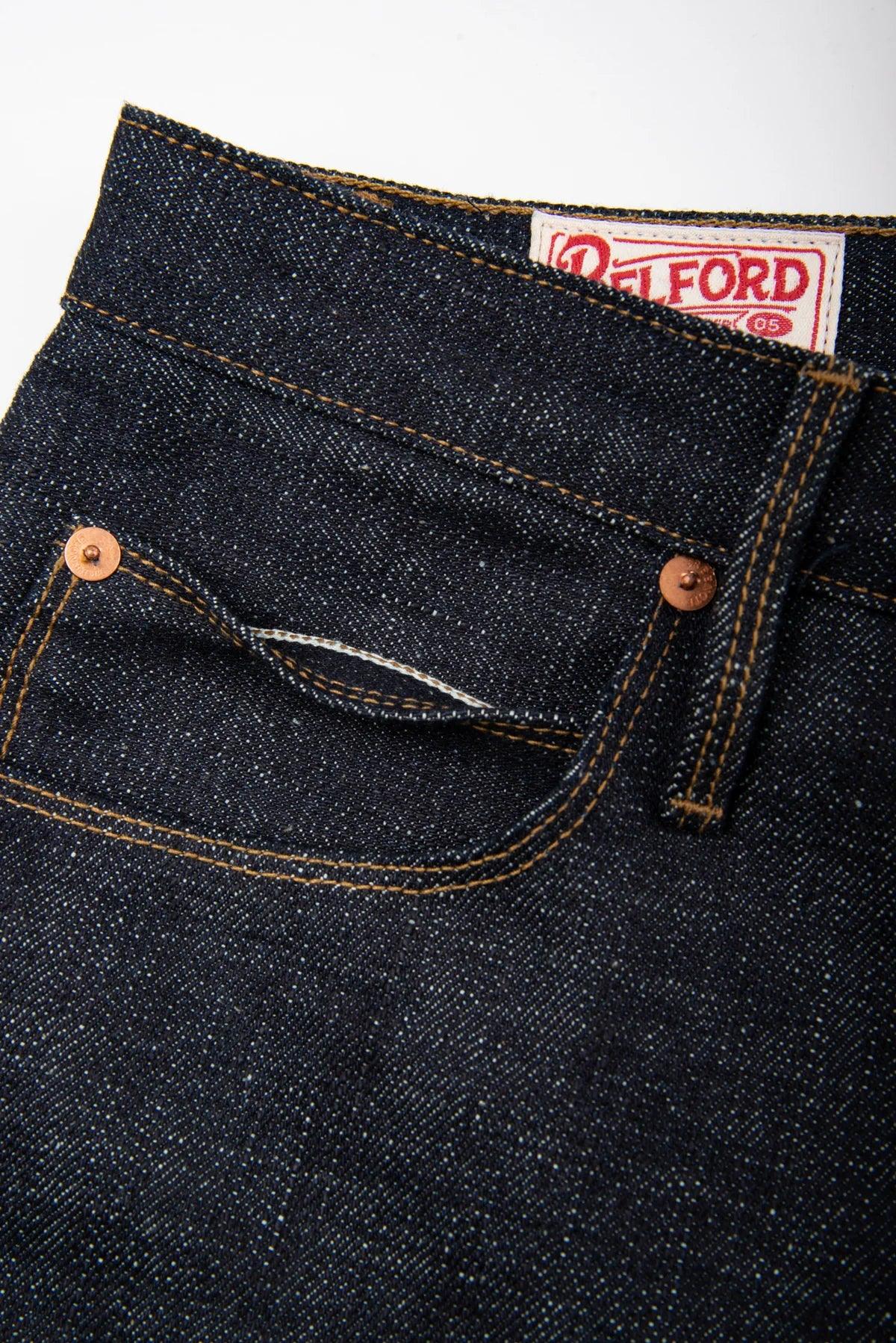 Freenote Cloth Belford Straight Cut - 17oz Indigo Slub Selvedge Denim - Guilty Party