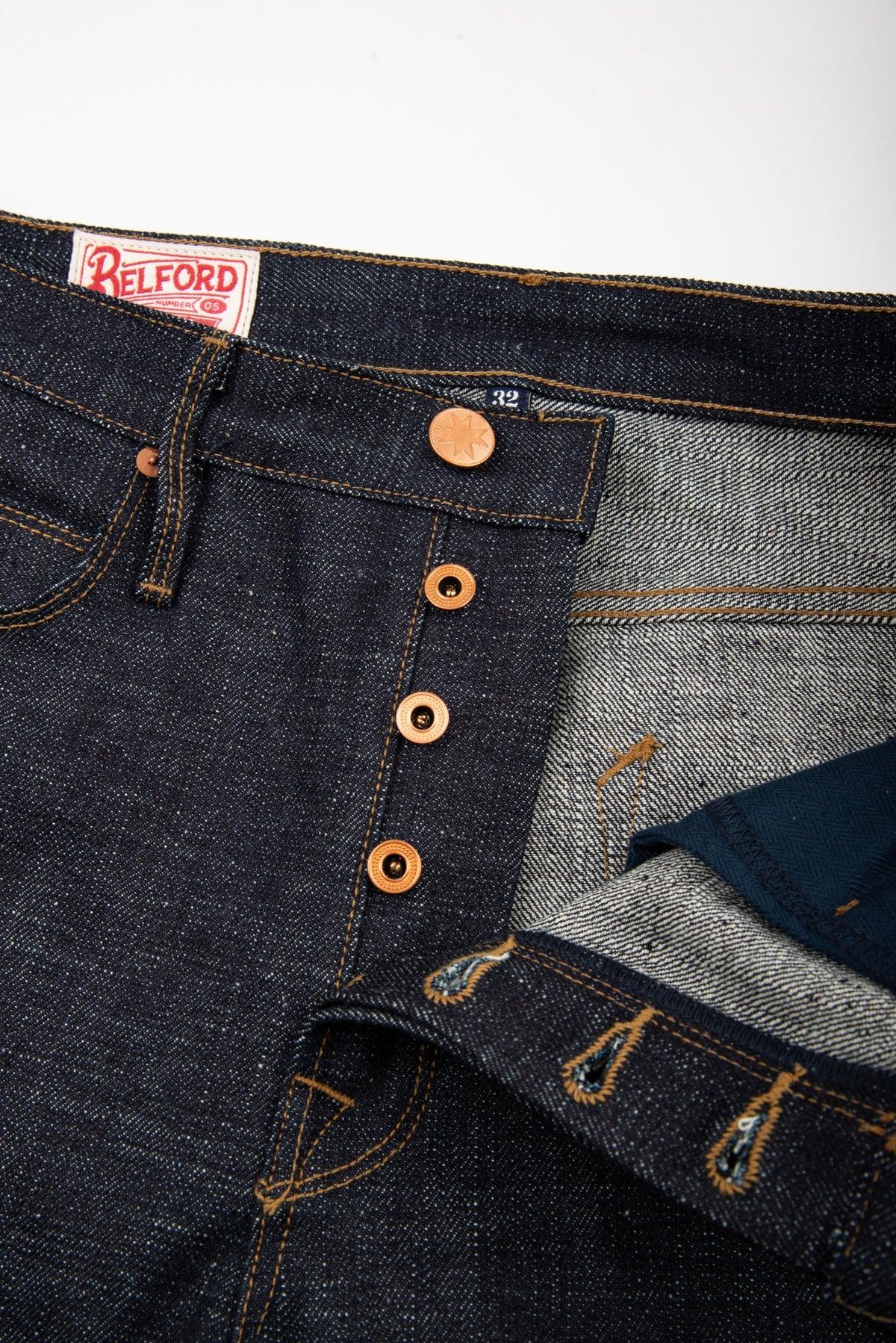 Freenote Cloth Belford Straight Cut - 17oz Indigo Slub Selvedge Denim - Guilty Party