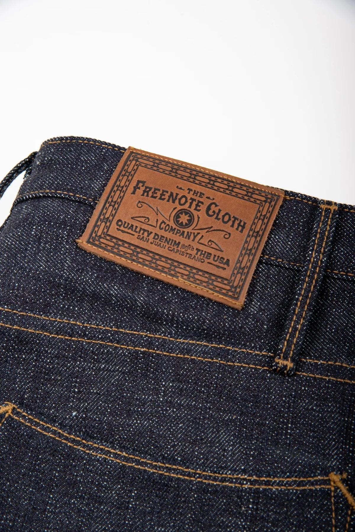 Freenote Cloth Belford Straight Cut - 17oz Indigo Slub Selvedge Denim - Guilty Party