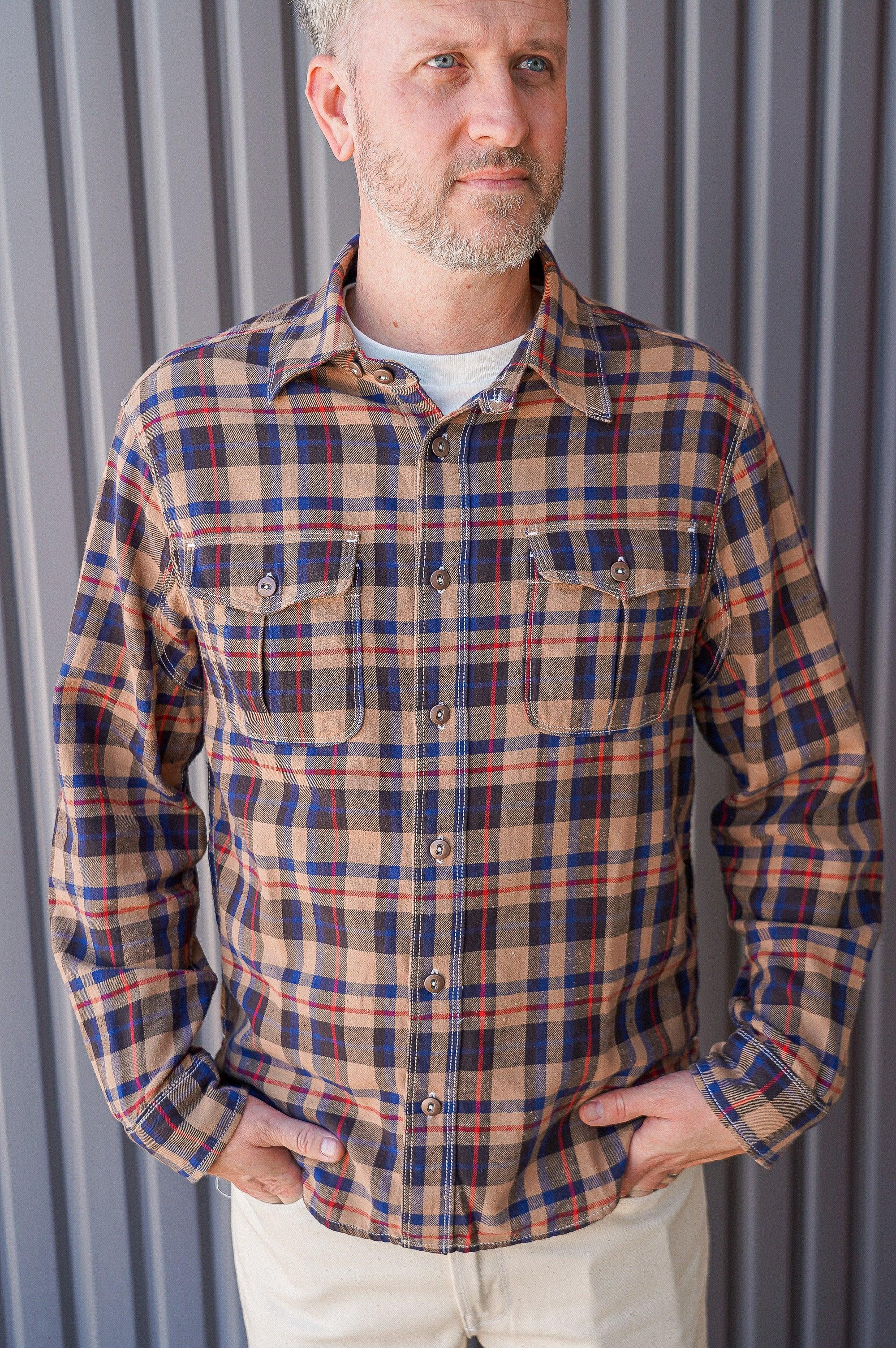 Currant Shirt - Brown Twill - Guilty Party