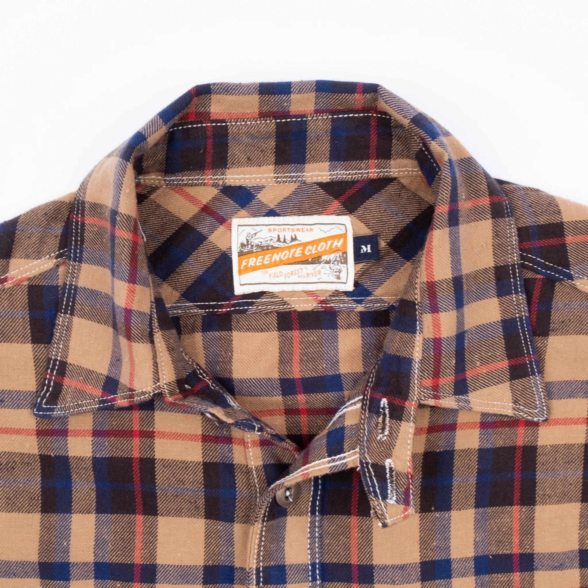 Currant Shirt - Brown Twill - Guilty Party
