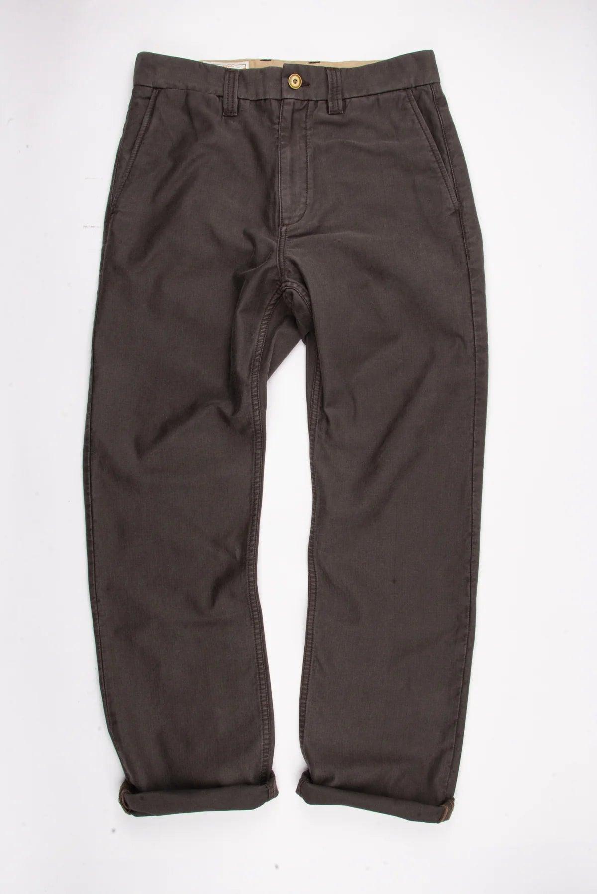 Freenote Cloth Deck Pant Straight Fit - Bark - Guilty Party