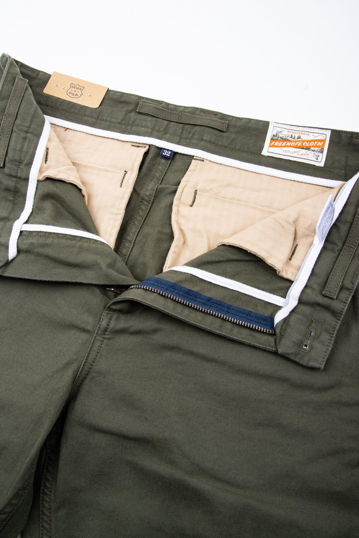 Deck Pant Straight Fit - Olive - Guilty Party