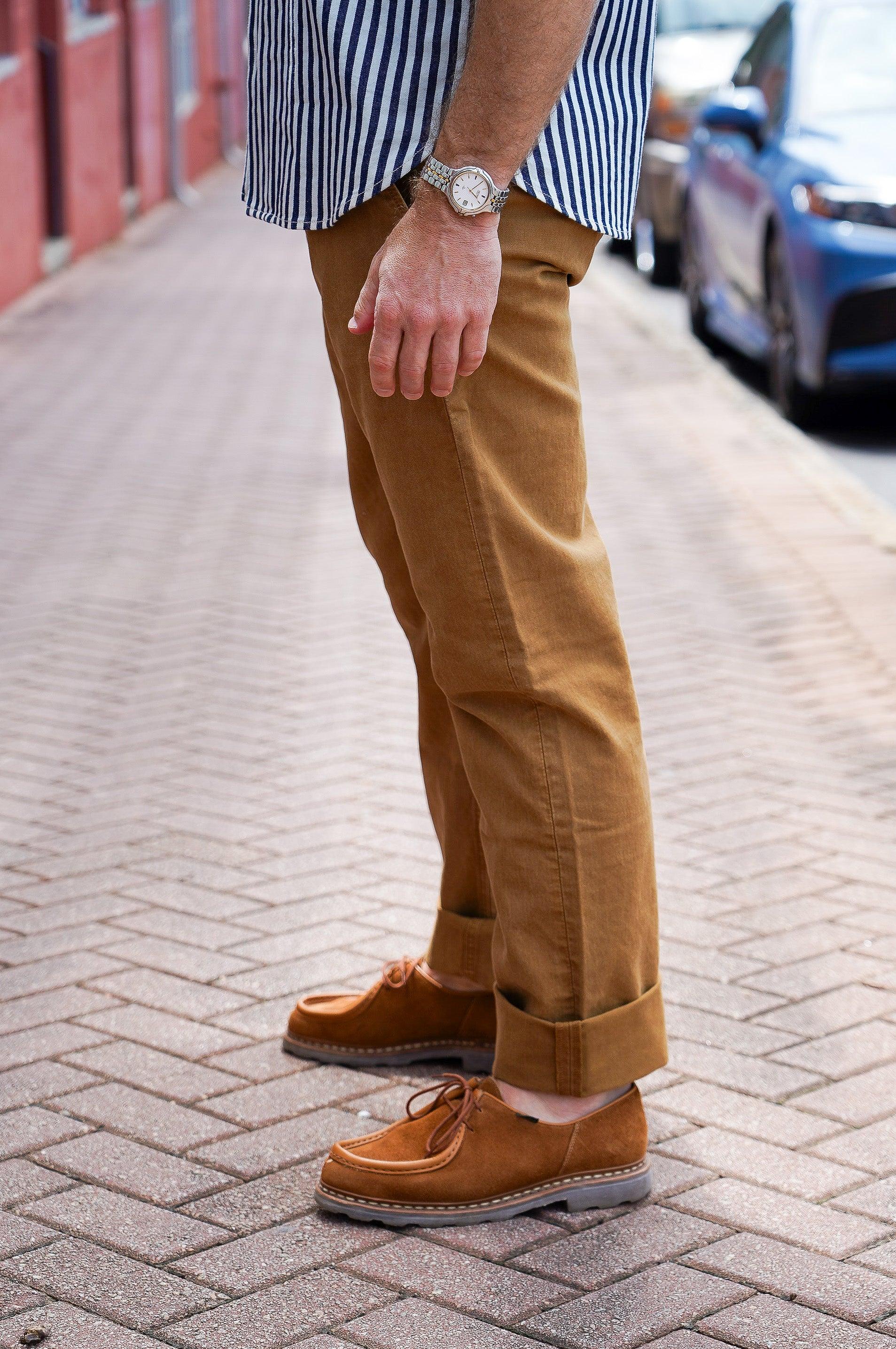 Deck Pant Straight Fit - Tan - Guilty Party