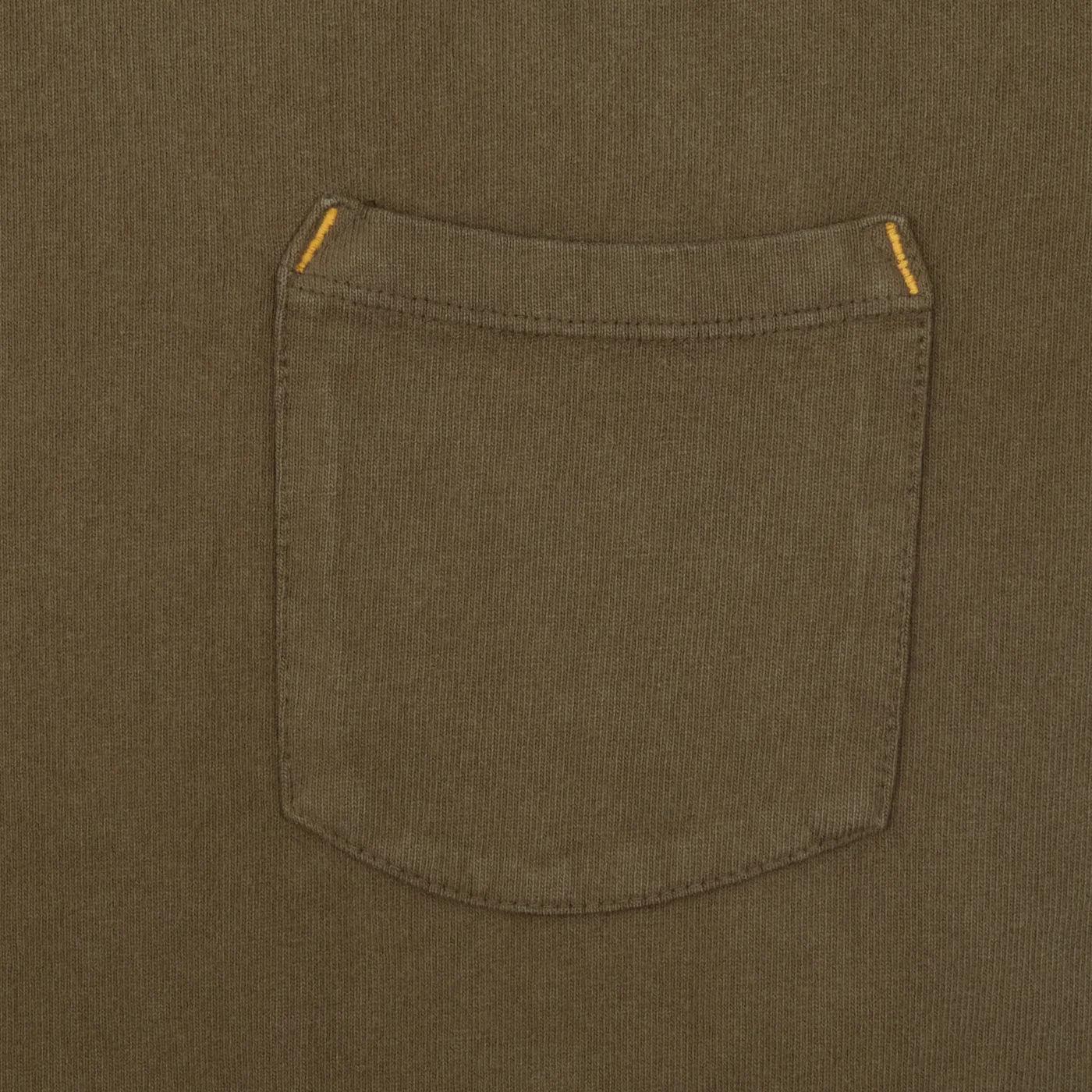 Freenote Cloth Heavyweight 13oz Pocket Tee - Cedar - Guilty Party