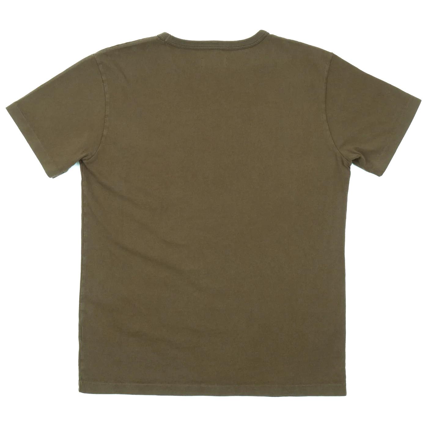 Freenote Cloth Heavyweight 13oz Pocket Tee - Cedar - Guilty Party