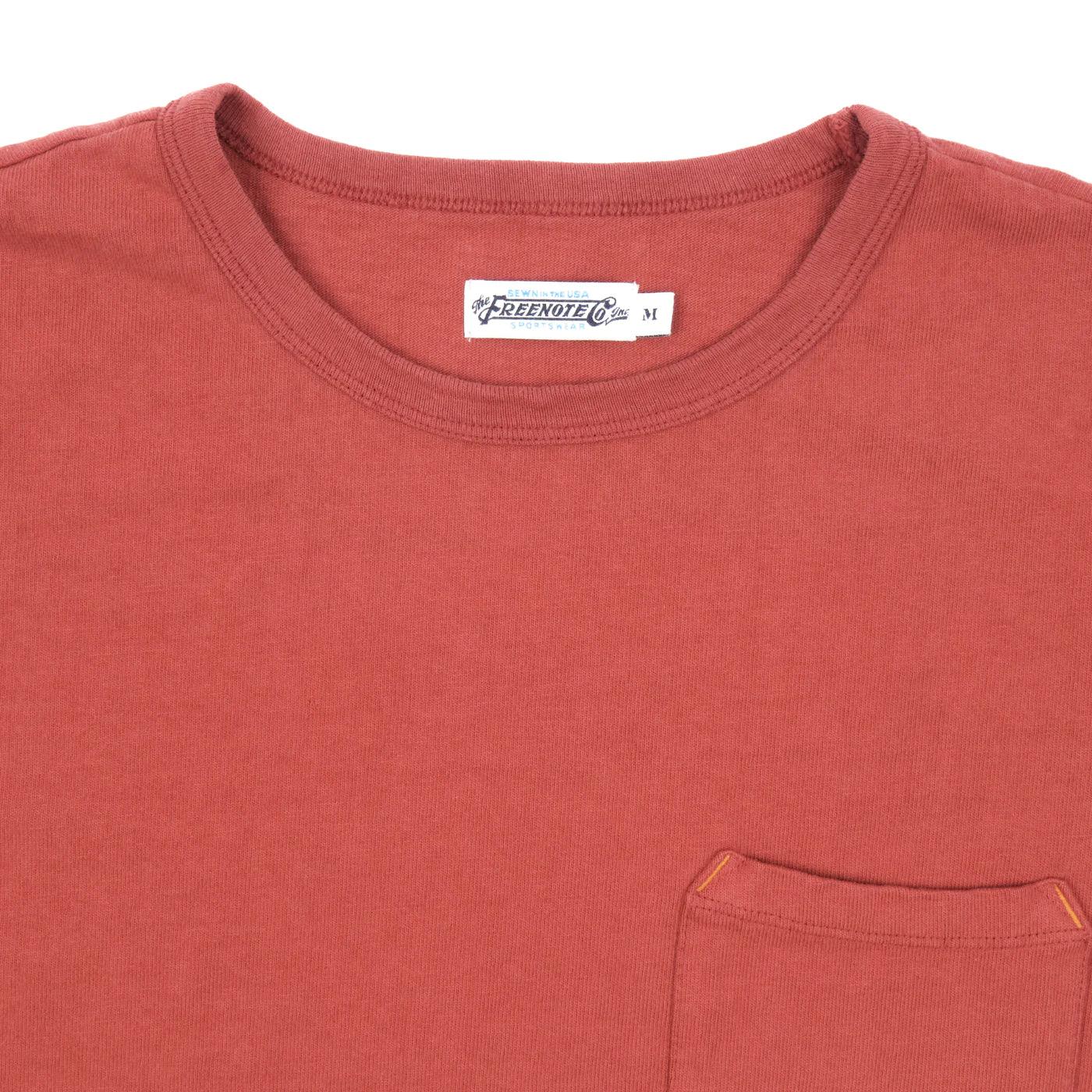 Freenote Cloth Heavyweight 13oz Pocket Tee - Picante - Guilty Party