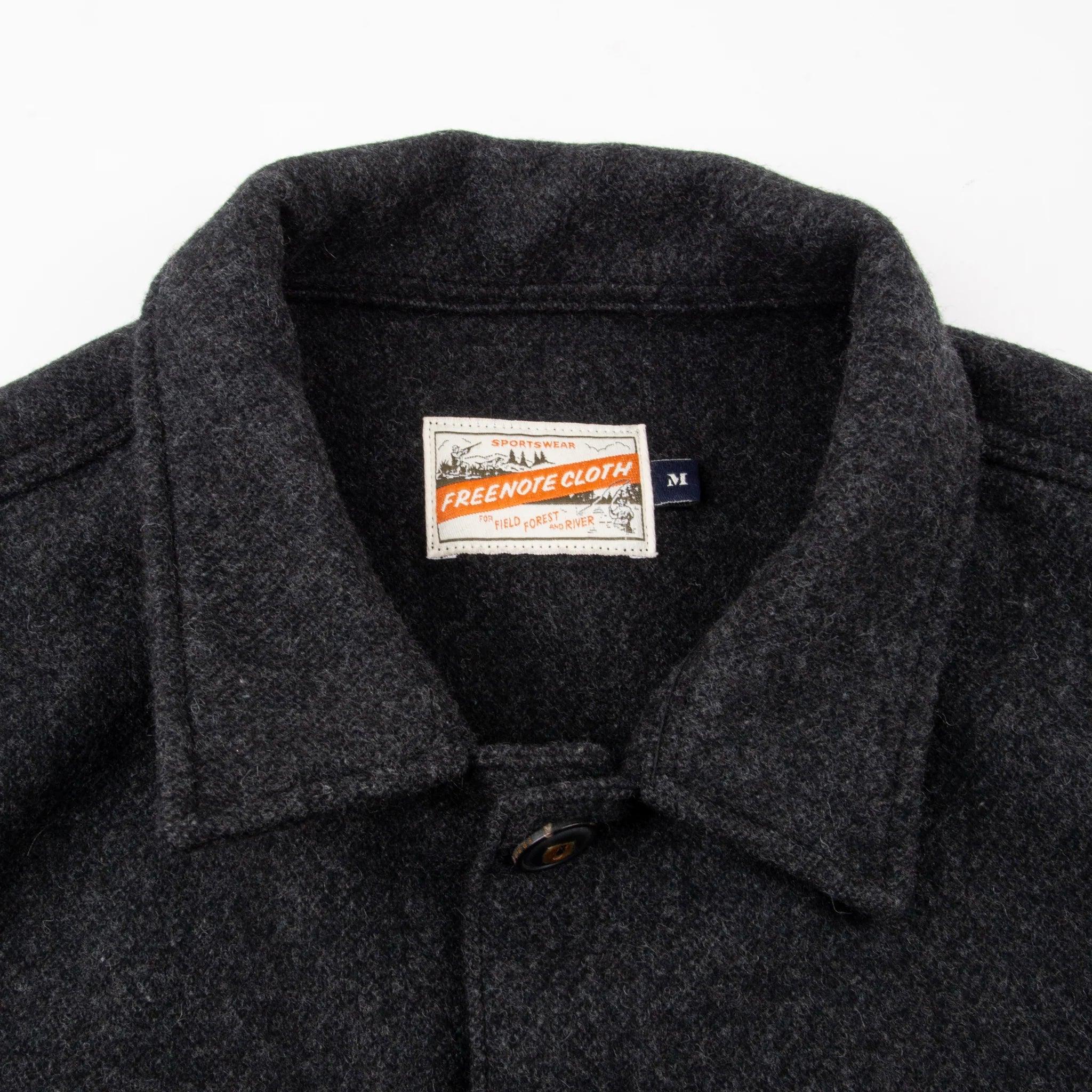 Freenote Cloth Midway Wool CPO - Charcoal - Guilty Party