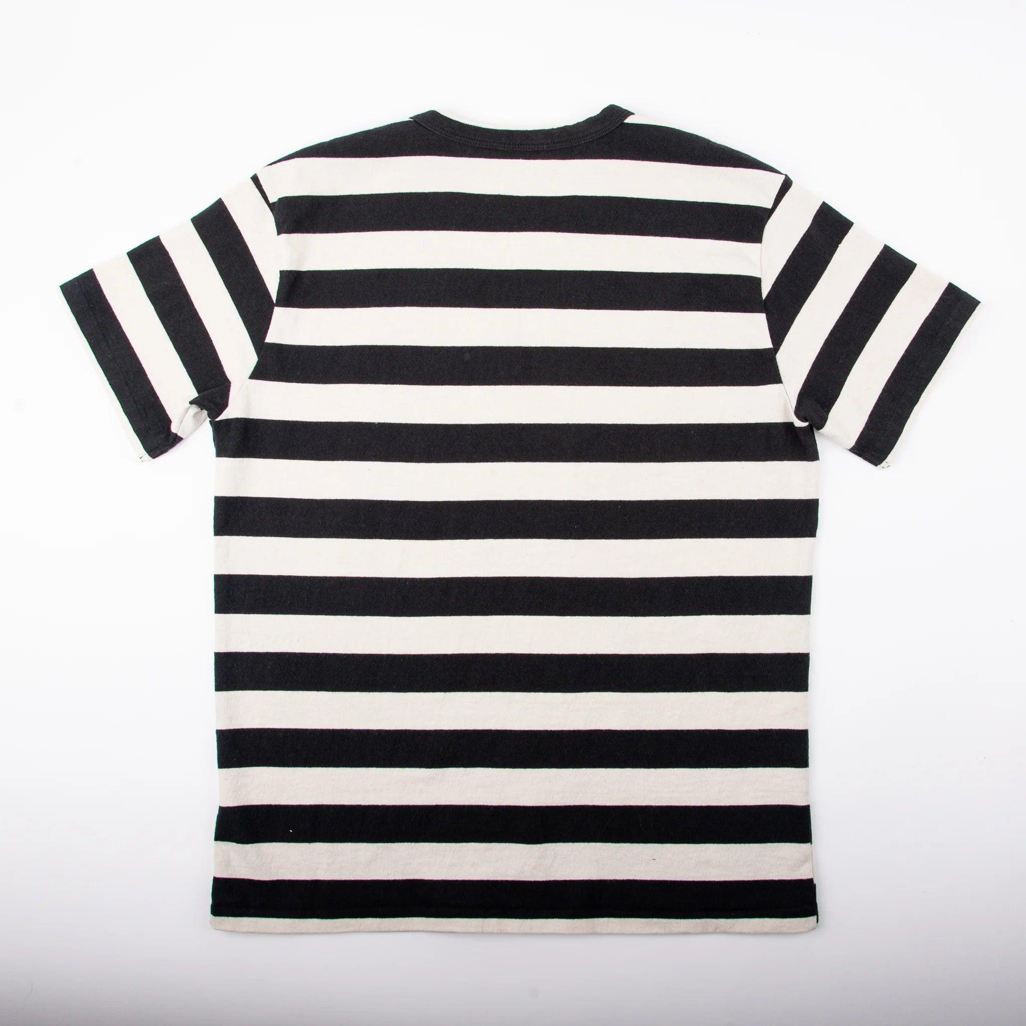 Shifter Striped Tee - Black/Natural - Guilty Party