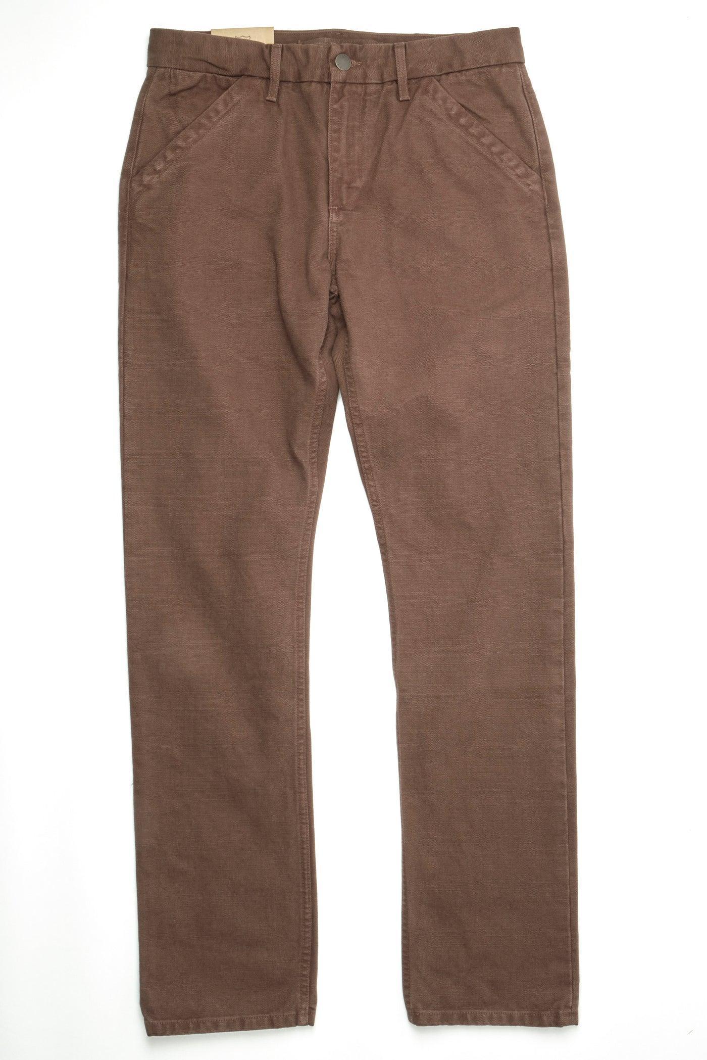 Freenote Cloth Workers Chino 14oz Slub Slim Fit - Bark - Guilty Party