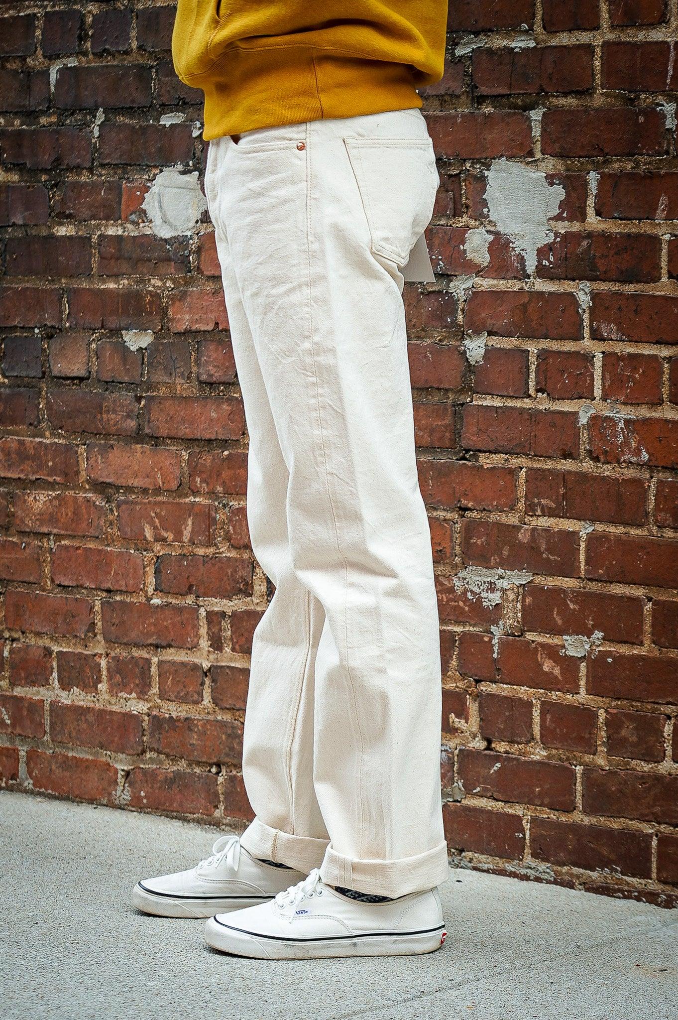Fullcount 1108EC - Ecru Selvedge Slim Straight - Guilty Party