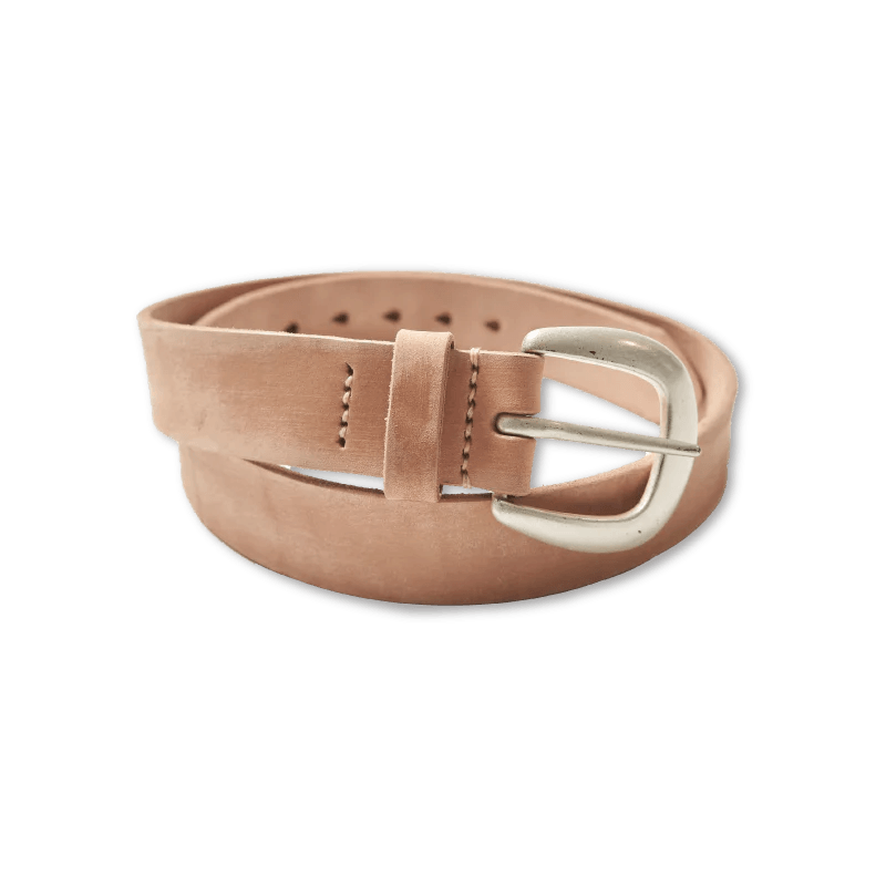 Fullcount 6210 Wild Leather Belt - Natural - Guilty Party