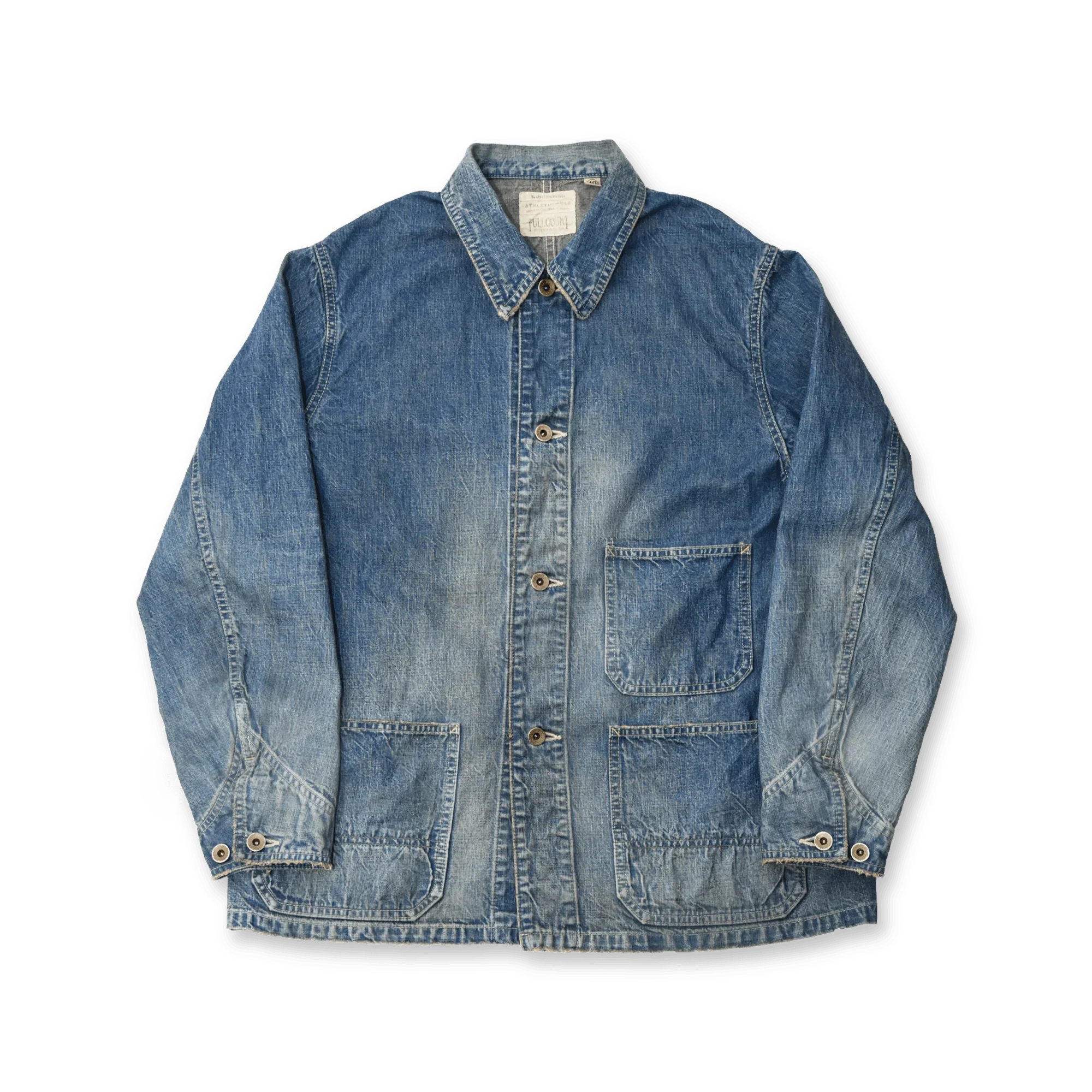 Fullcount Denim Chore Jacket - Handwashed - Guilty Party