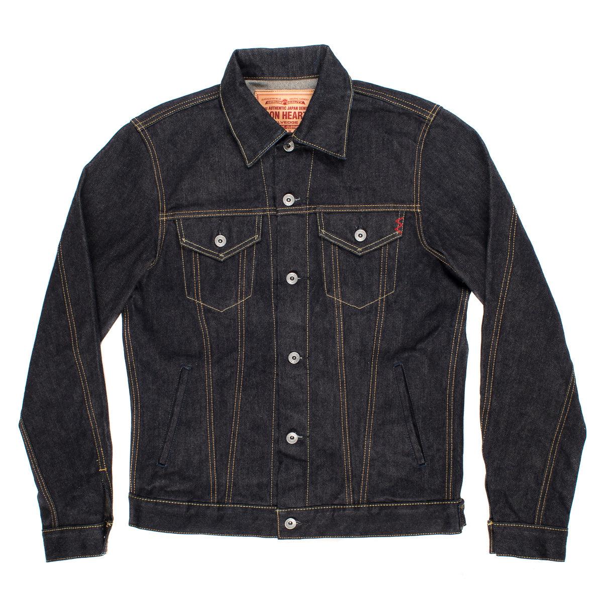 Iron Heart IH-526J-142 14oz Selvedge Denim Modified Type III Jacket - Indigo - Guilty Party
