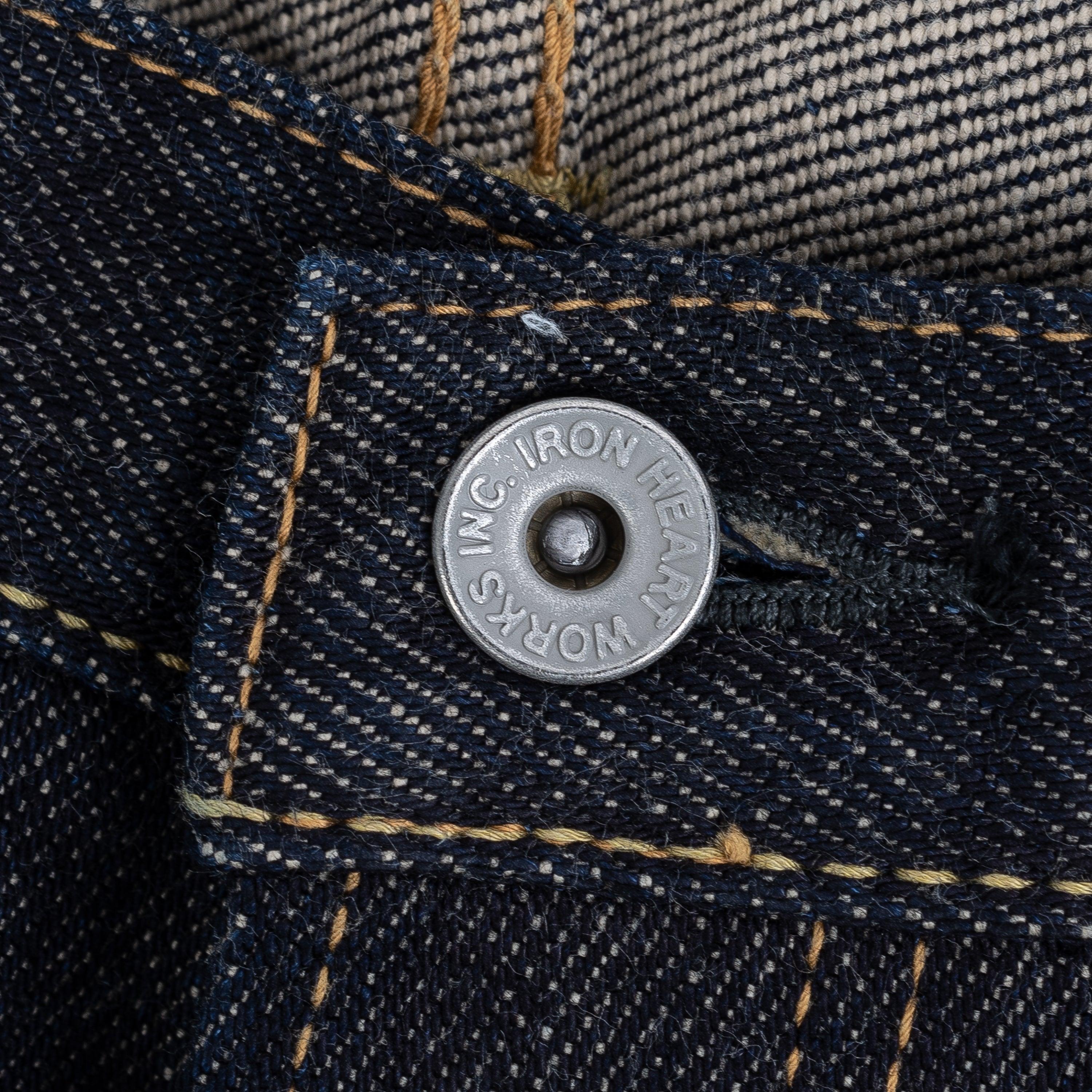 Iron Heart IH-555S-21 21oz Selvedge Denim Super Slim Cut Jeans - Indigo - Guilty Party