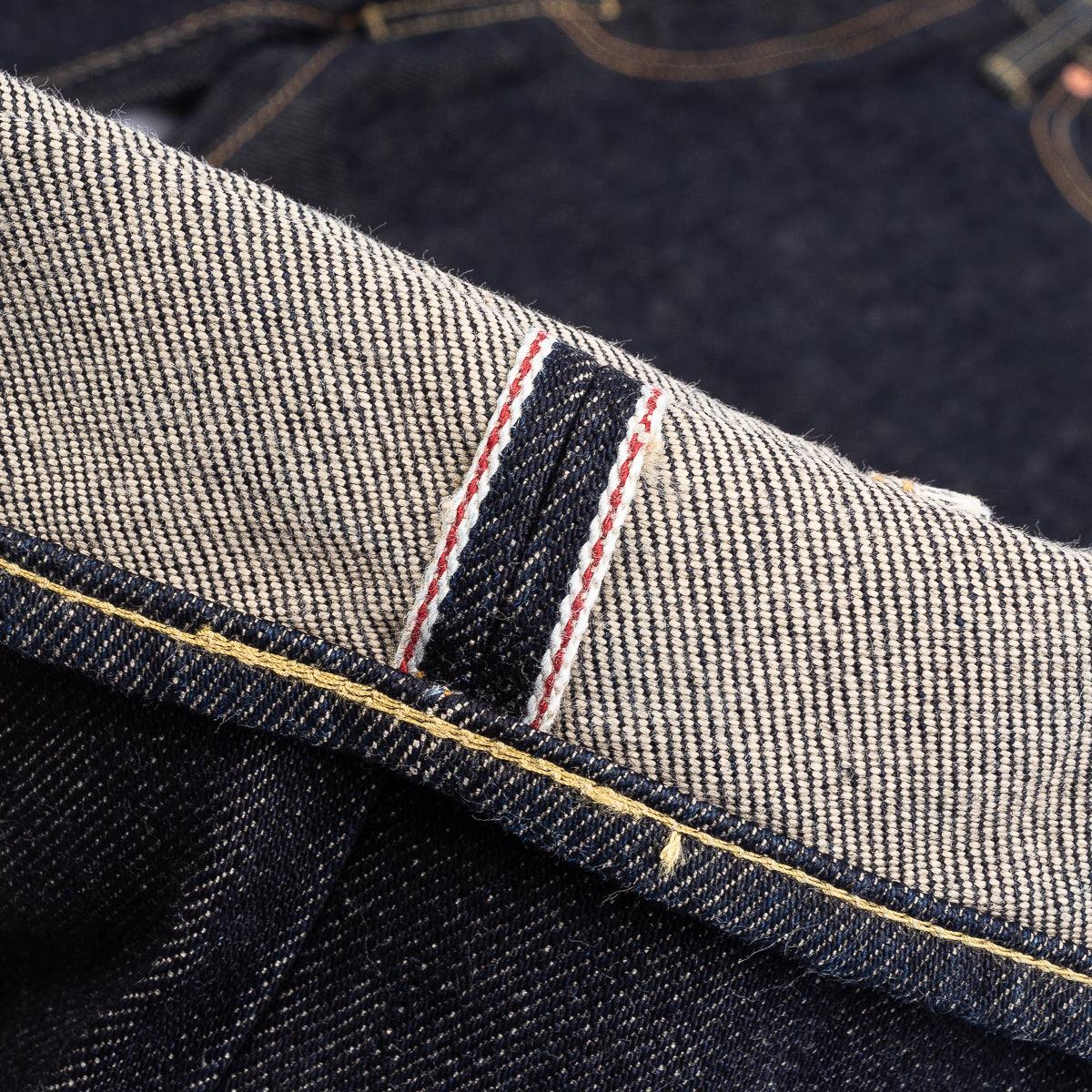 Iron Heart IH-666S-21 21oz Selvedge Denim Slim Straight Cut Jeans - Indigo - Guilty Party