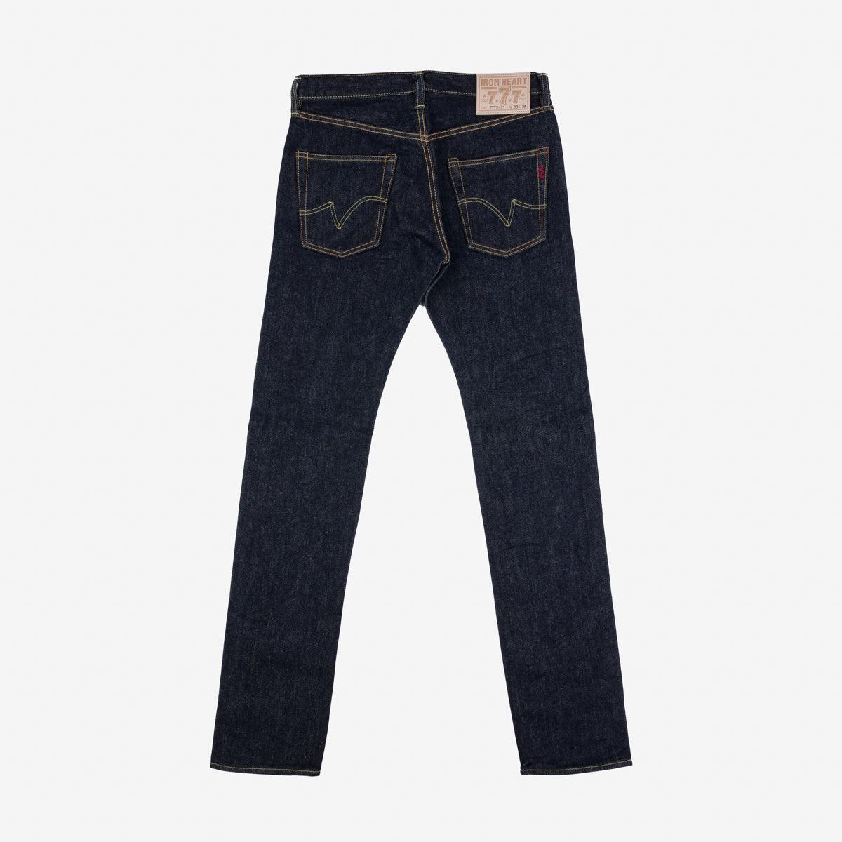 Iron Heart IH-777S-21 21oz Selvedge Denim Slim Tapered - Indigo - Guilty Party