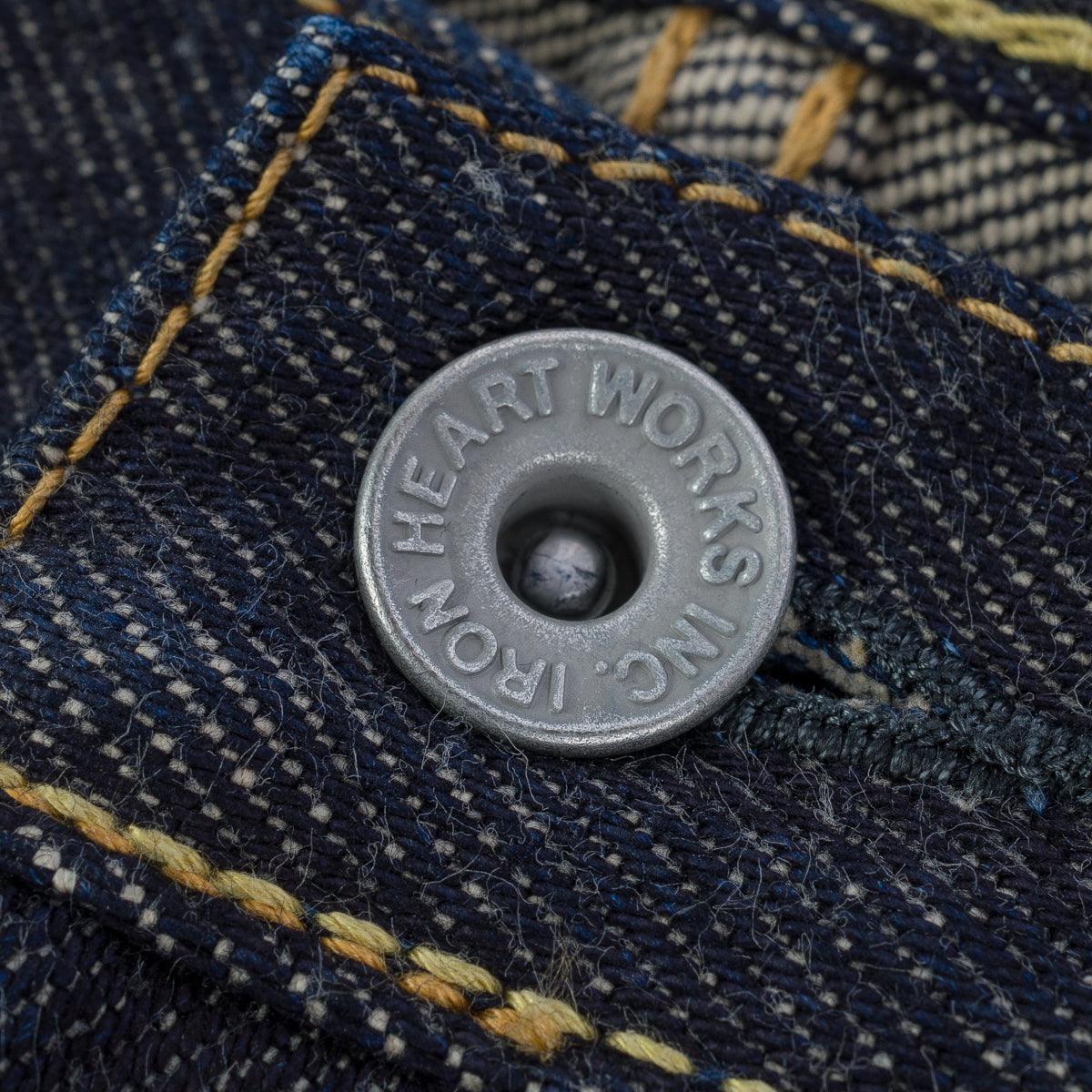 Iron Heart IH-777S-21 21oz Selvedge Denim Slim Tapered - Indigo - Guilty Party