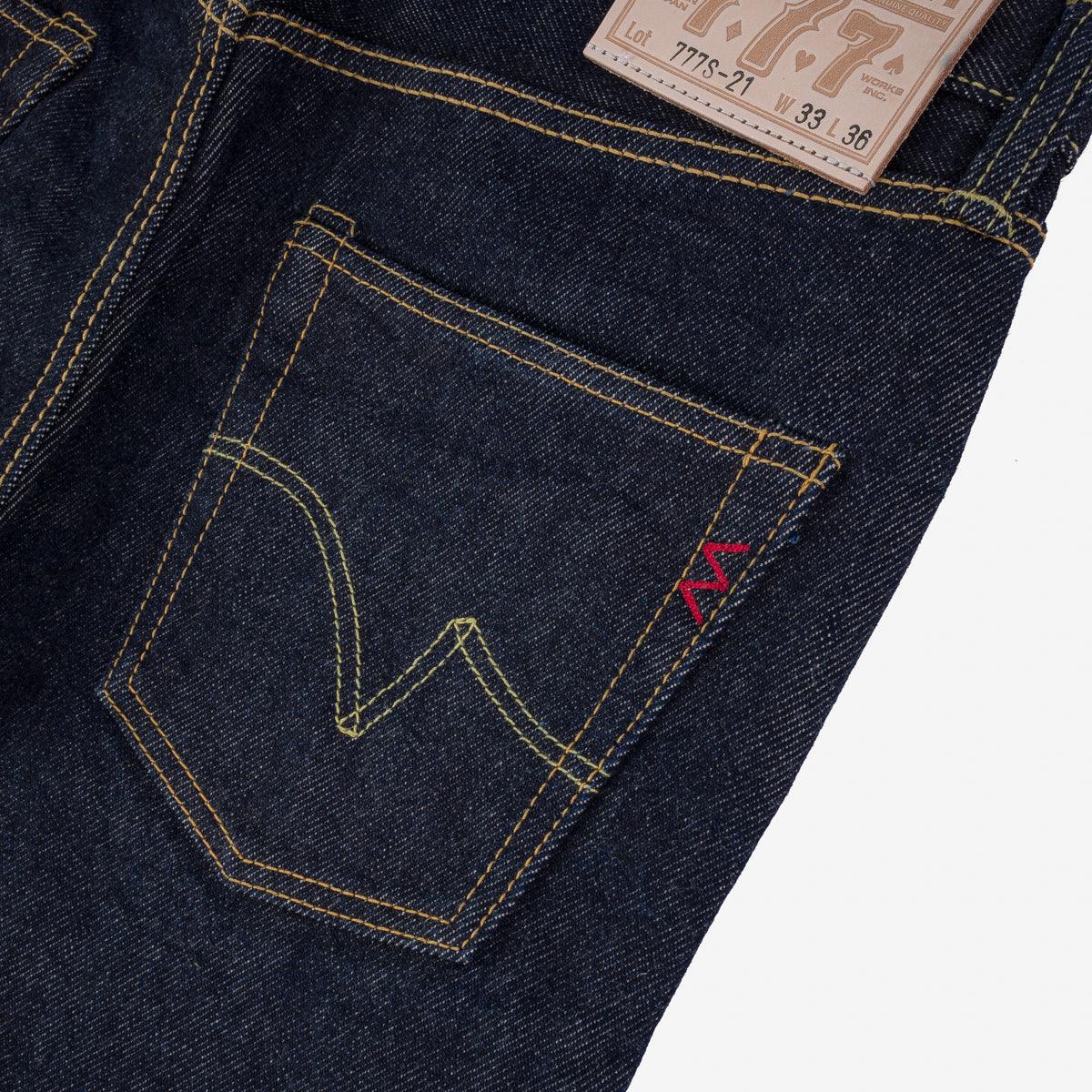 Iron Heart IH-777S-21 21oz Selvedge Denim Slim Tapered - Indigo - Guilty Party