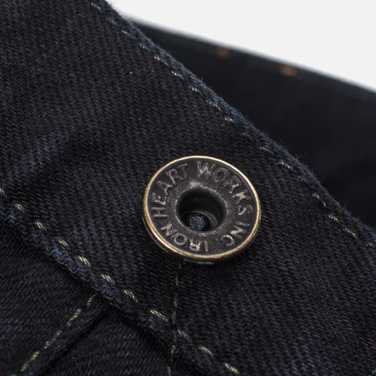 Iron Heart IH-888S-142OD 14oz Overdyed Selvedge Denim Tapered Cut - Guilty Party